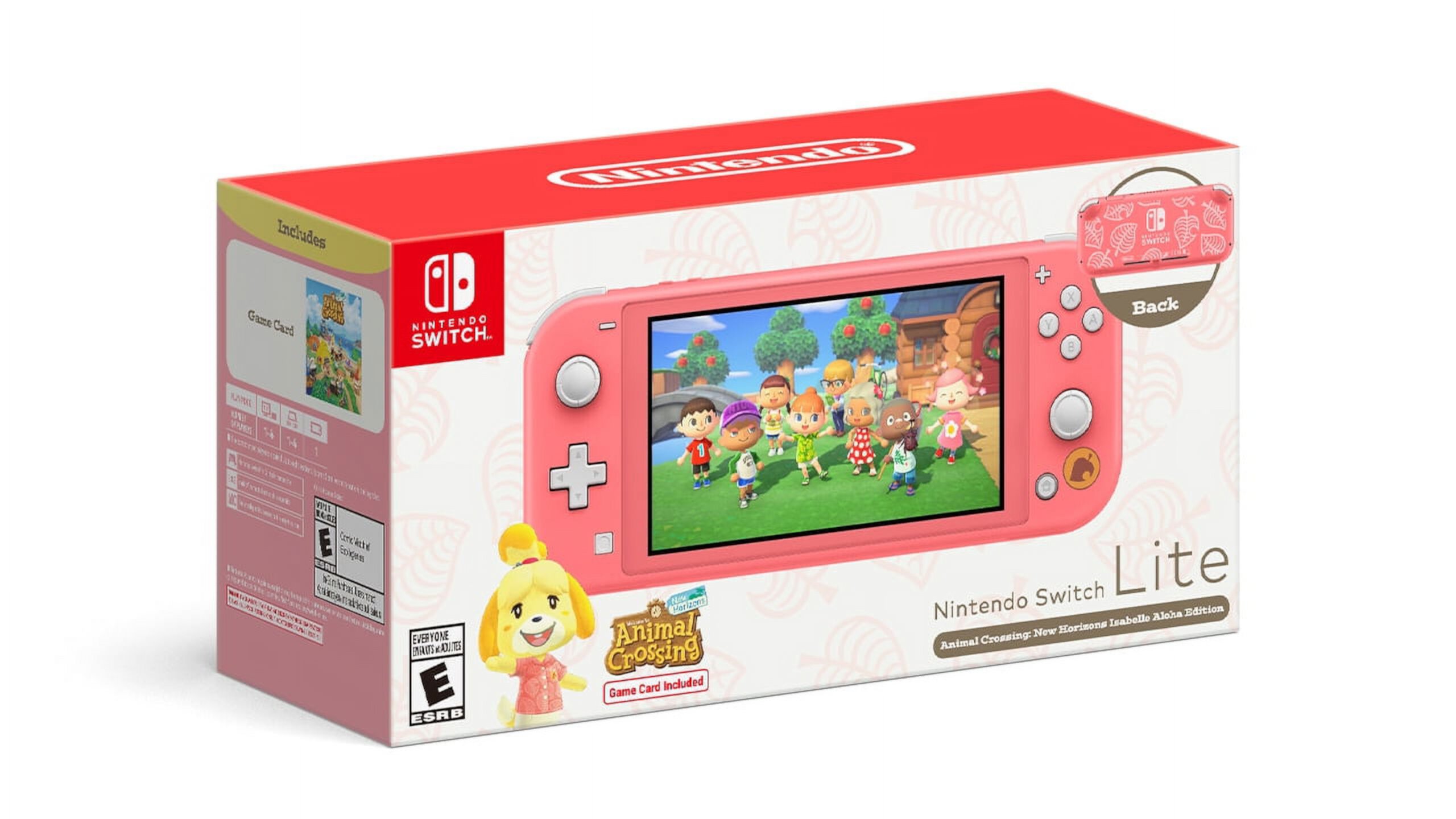 Nintendo Switch Lite - Animal Crossing: New Horizons Bundle - Isabelle's Aloha Edition Nintendo