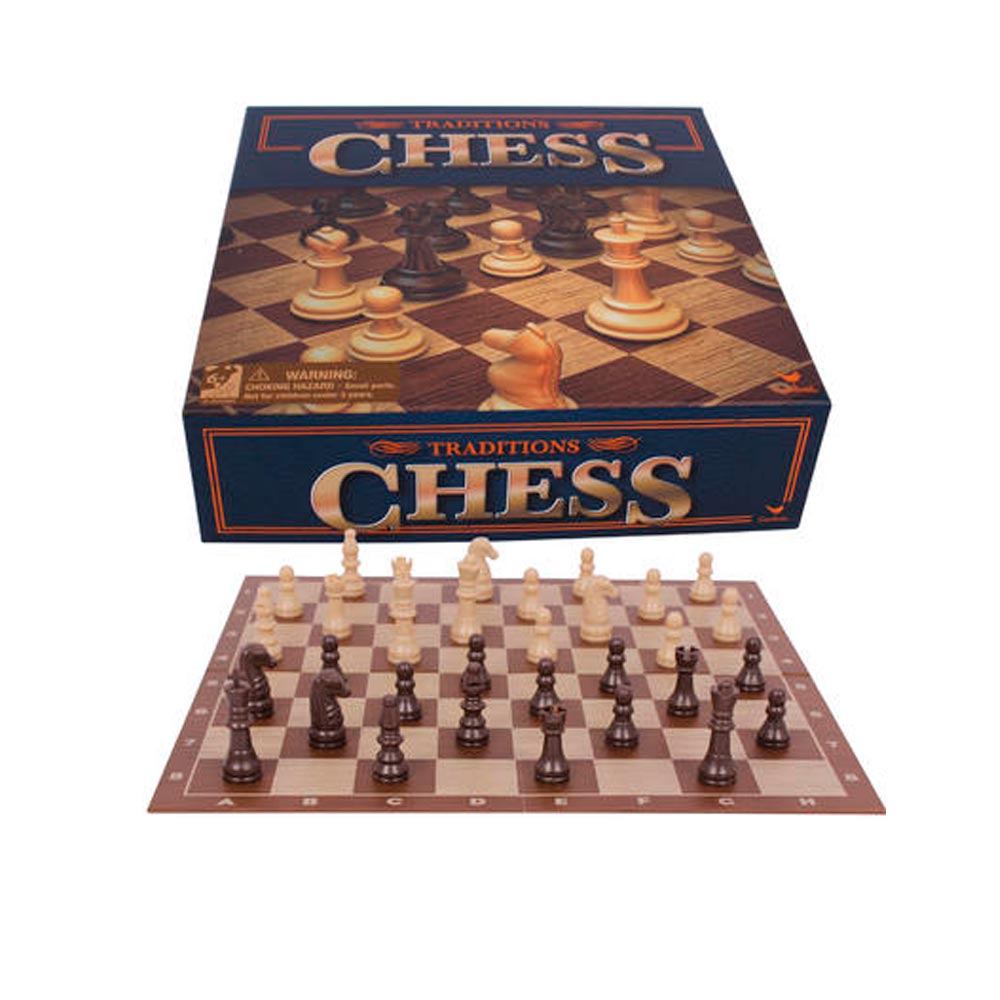 Chess Board Game Set Classic Foldable Board Traditional Gift Modern Family Night AllTopBargains