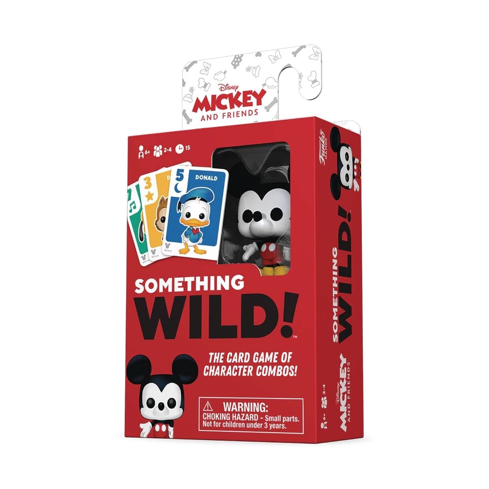 Funko Games Something Wild - Disney Mickey and Friends Card Game Funko