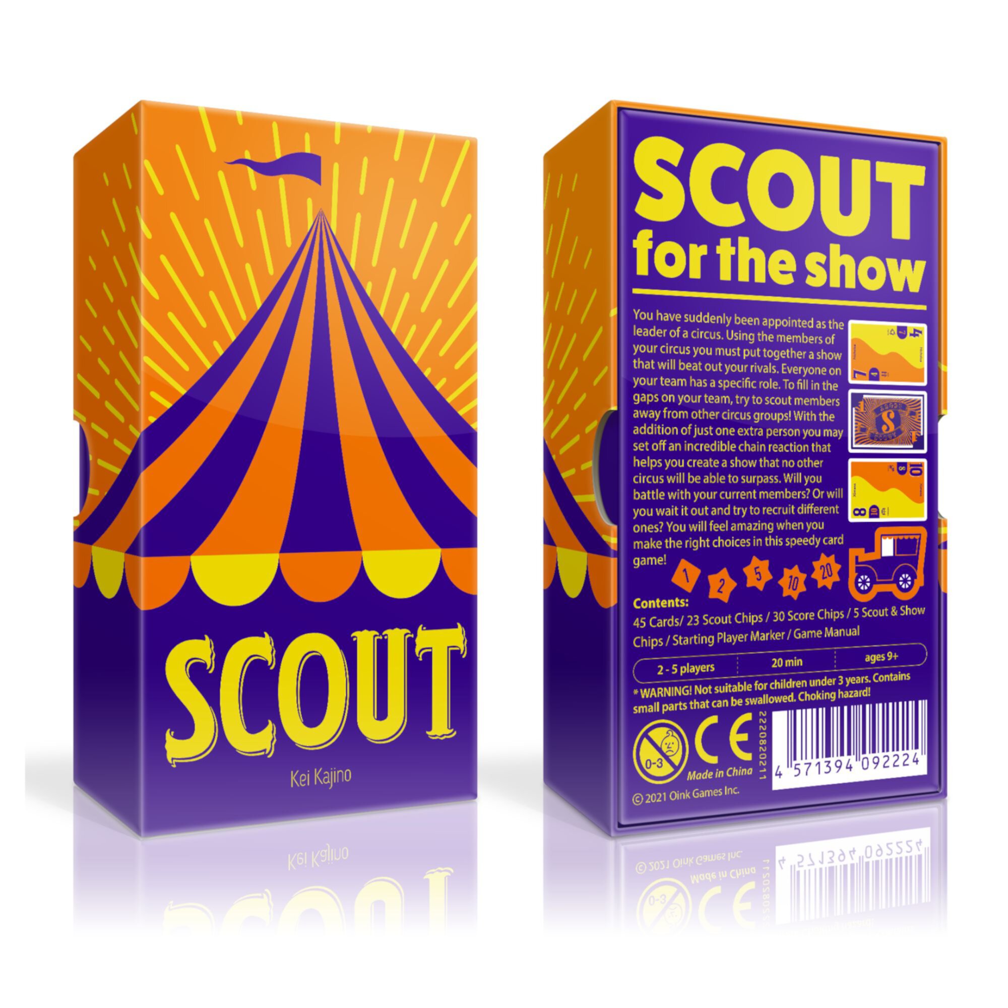 SCOUT Board Game Card - Leader's Strategic Card PASUTEC