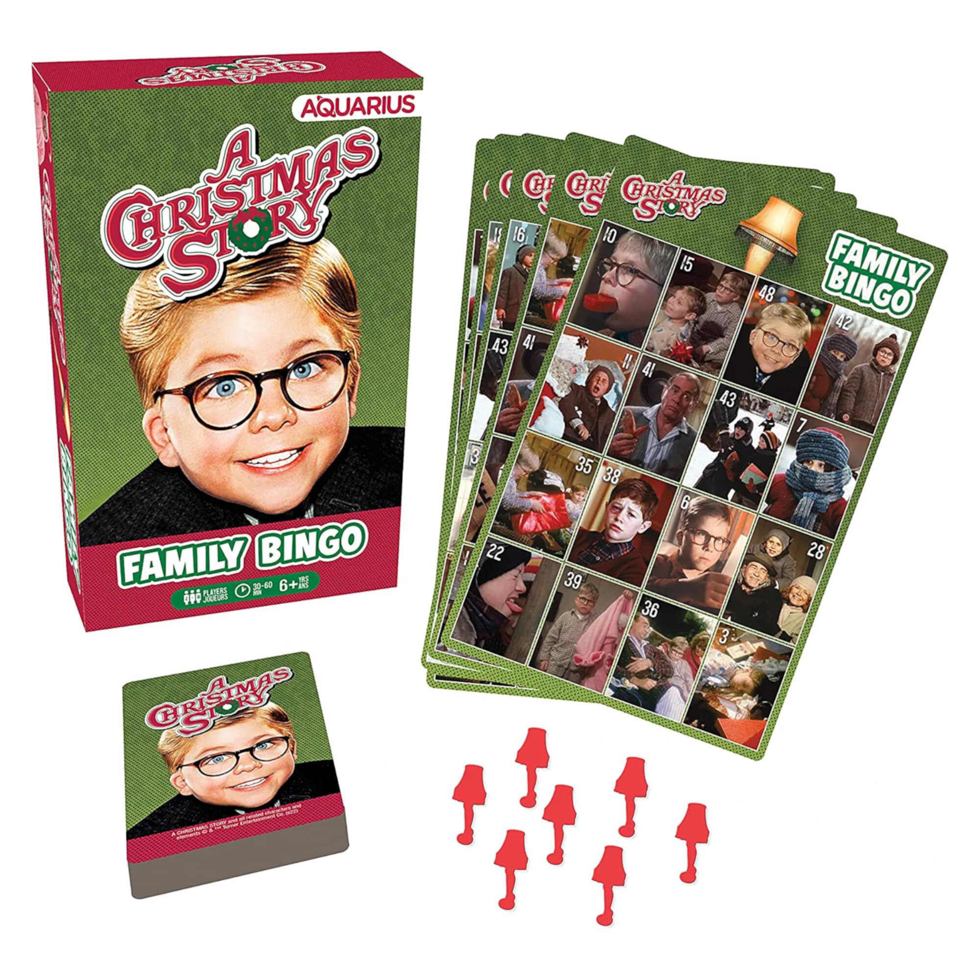 A Christmas Story Family Bingo Game Set Aquarius