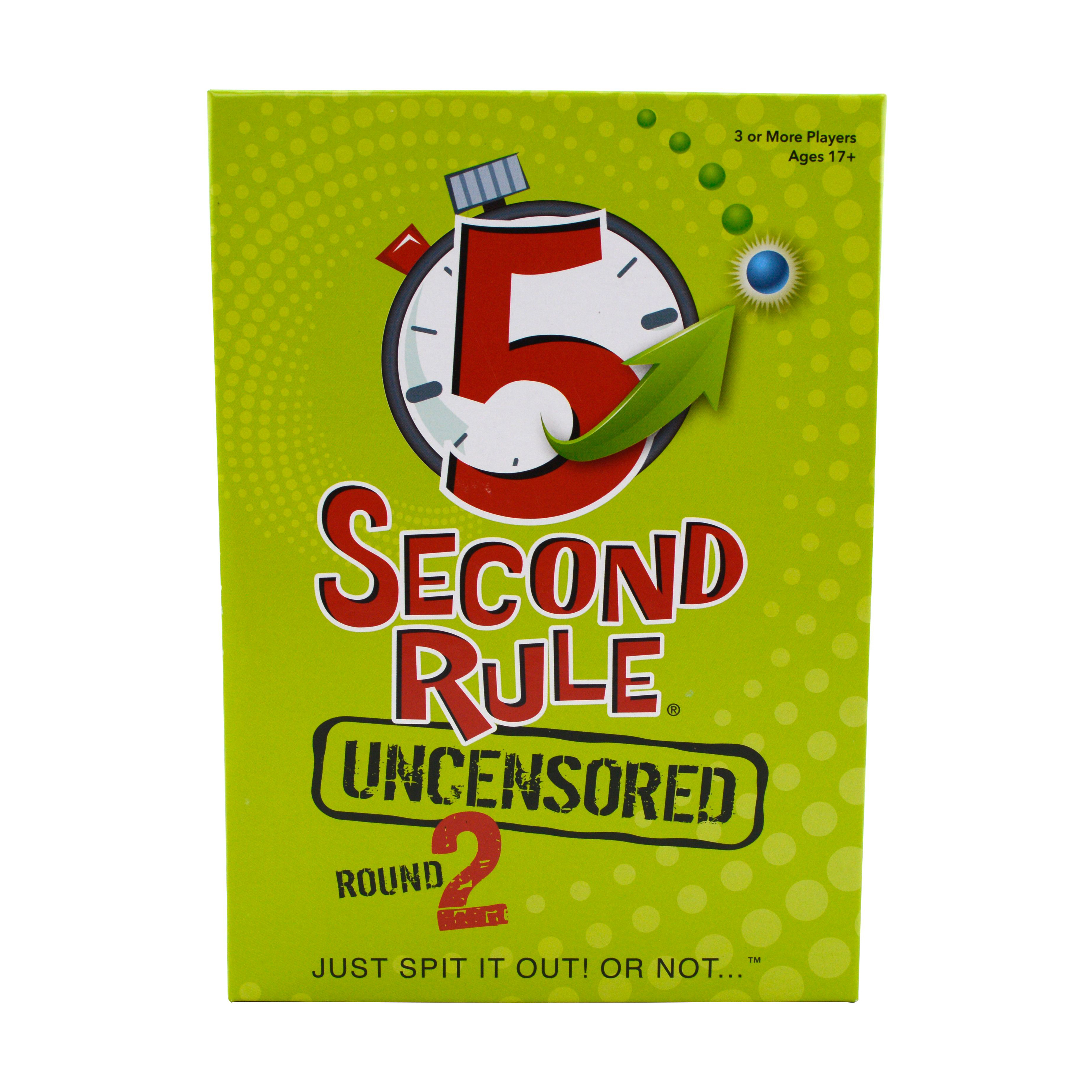 PlayMonster 5 Second Rule - Uncensored: Round 2 PLAYMONSTER