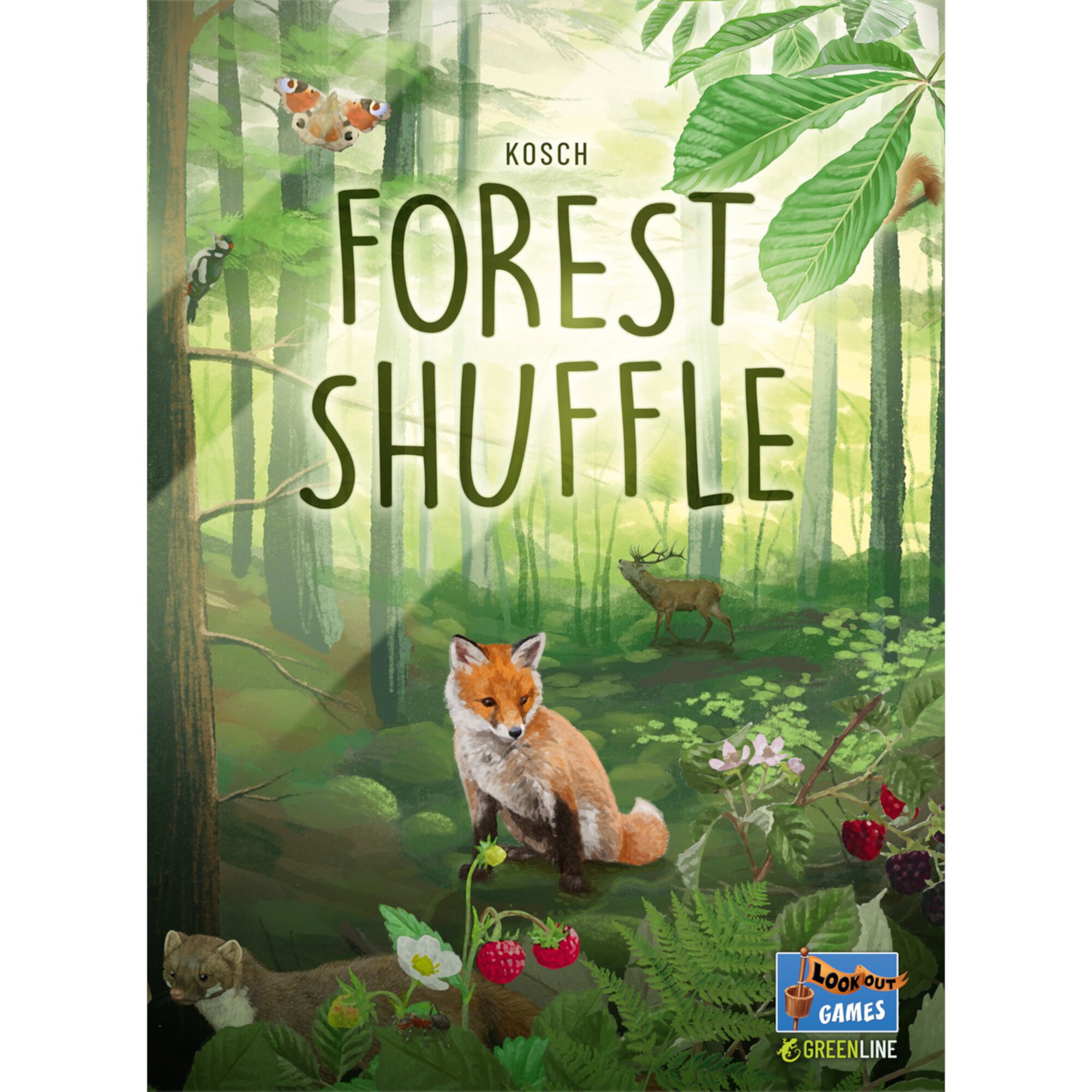 Forest Shuffle Family Card Game for Ages 10 and up, from Asmodee Asmodee