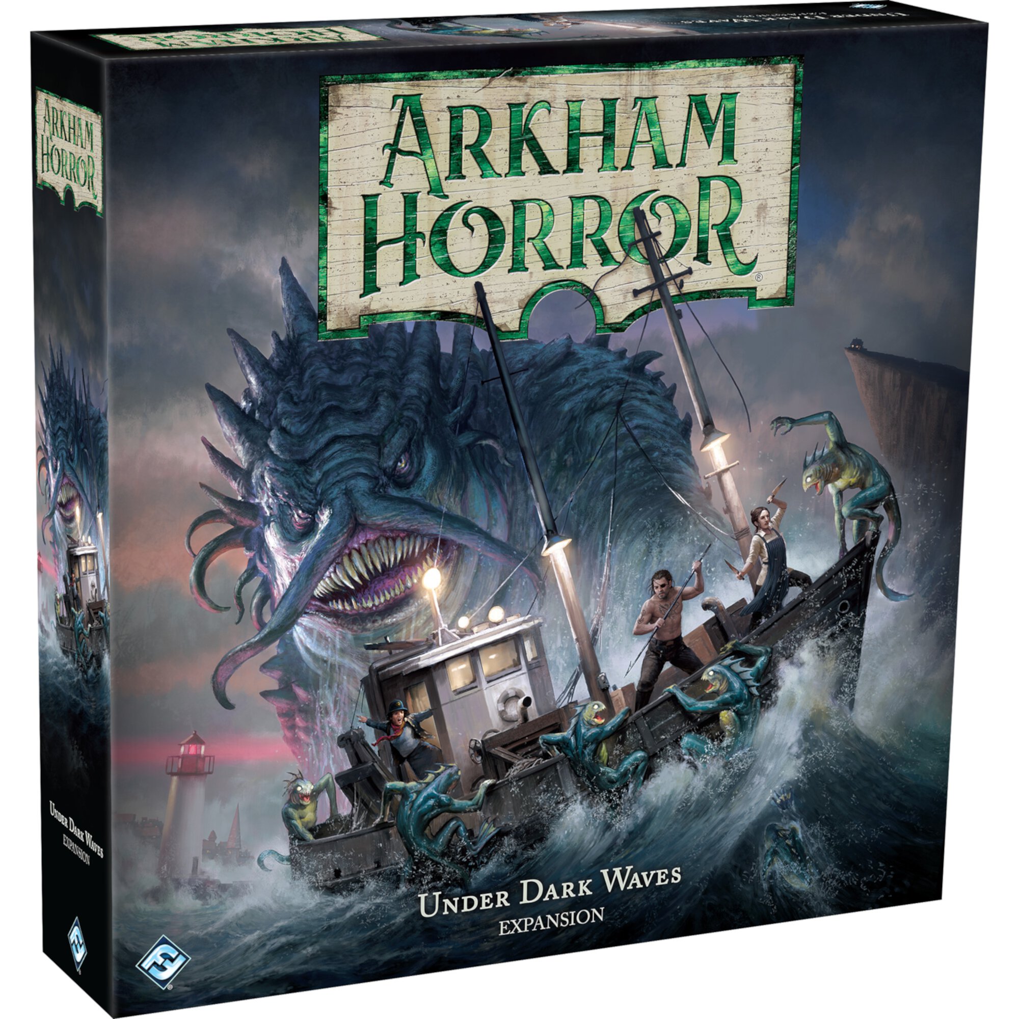 Fantasy Flight Games Ffgahb05 Arkham Horror Under Dark Waves Board Games Fantasy Flight Games