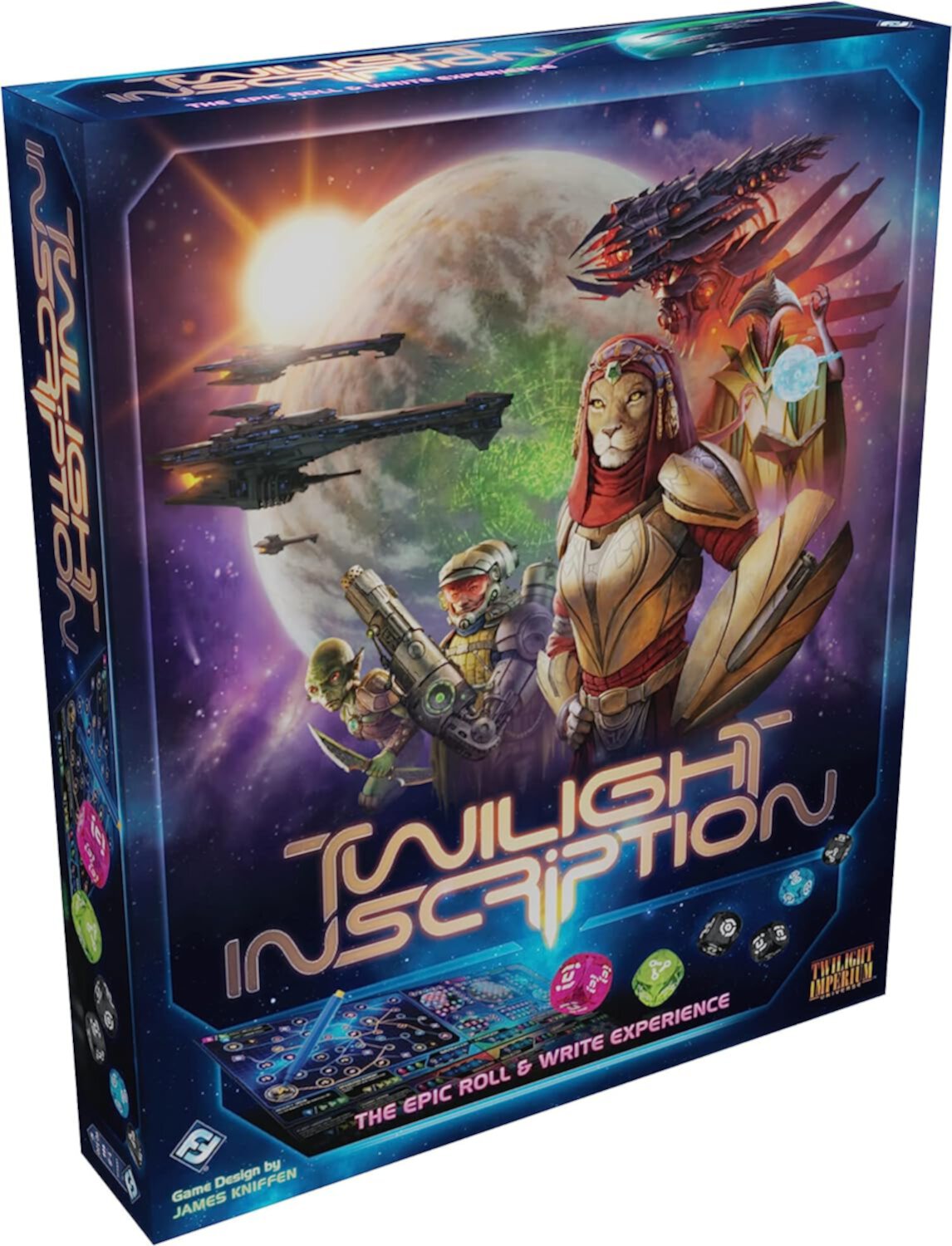 Twilight Inscription Board Game | The Epic Roll & Write Experience Fantasy Flight Games