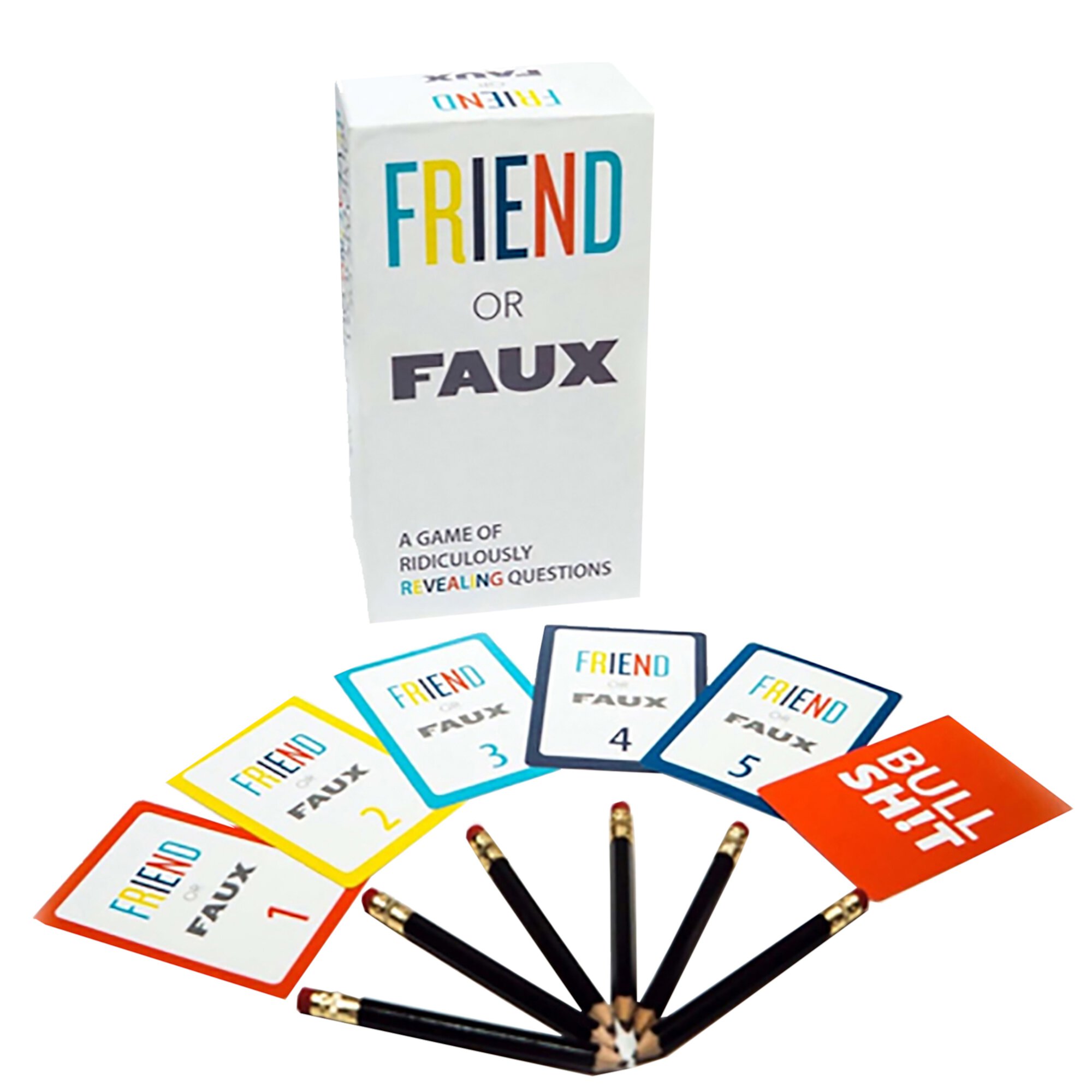 Pressman Games - Friend or Faux Card Game Pressman Toys