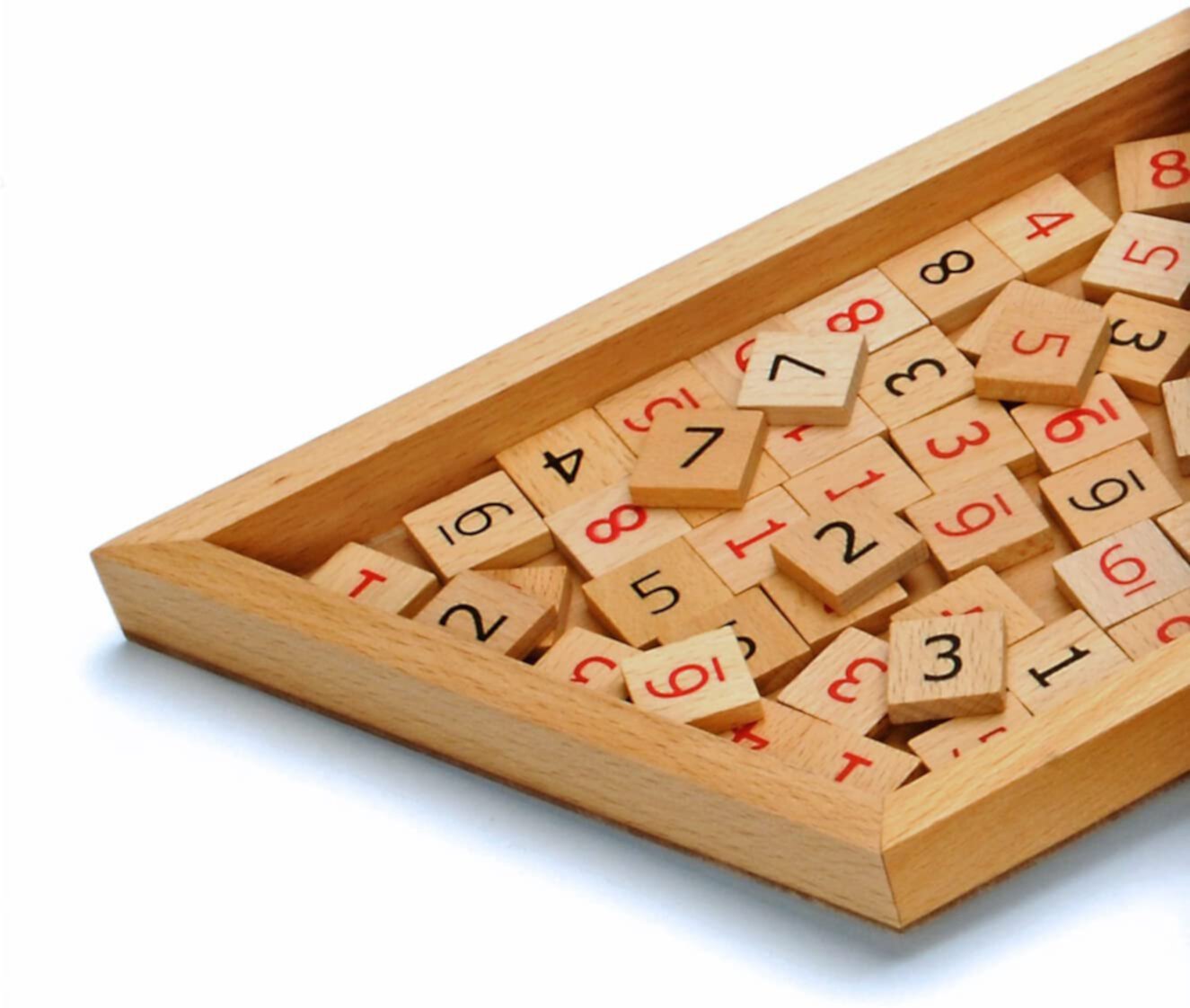 WE Games Replacement Wooden Sudoku Number Tiles - Extra Set of Pieces WE Games