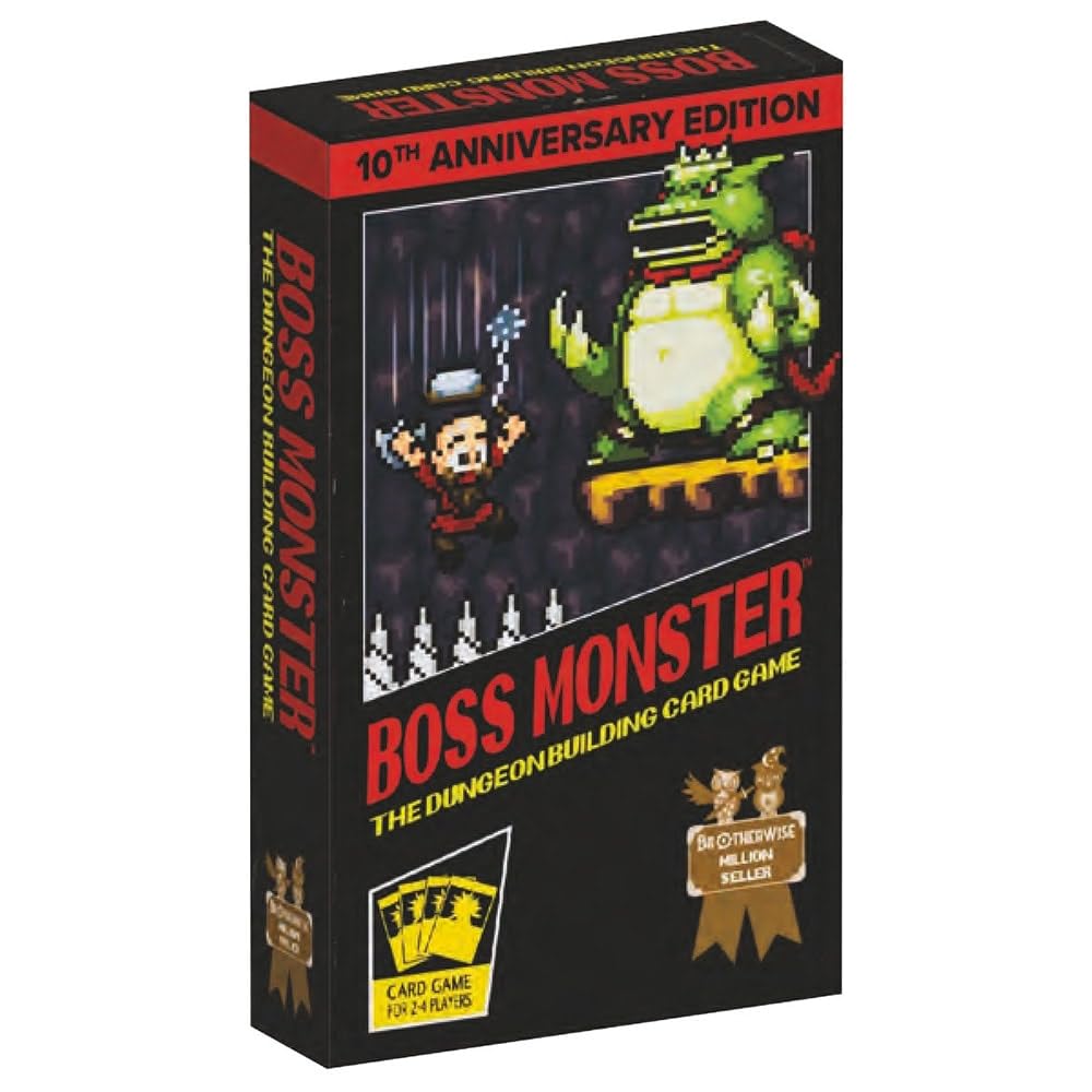 Boss Monster 10th Anniversary Edition by Brotherwise Games, Strategy Board Game ACD