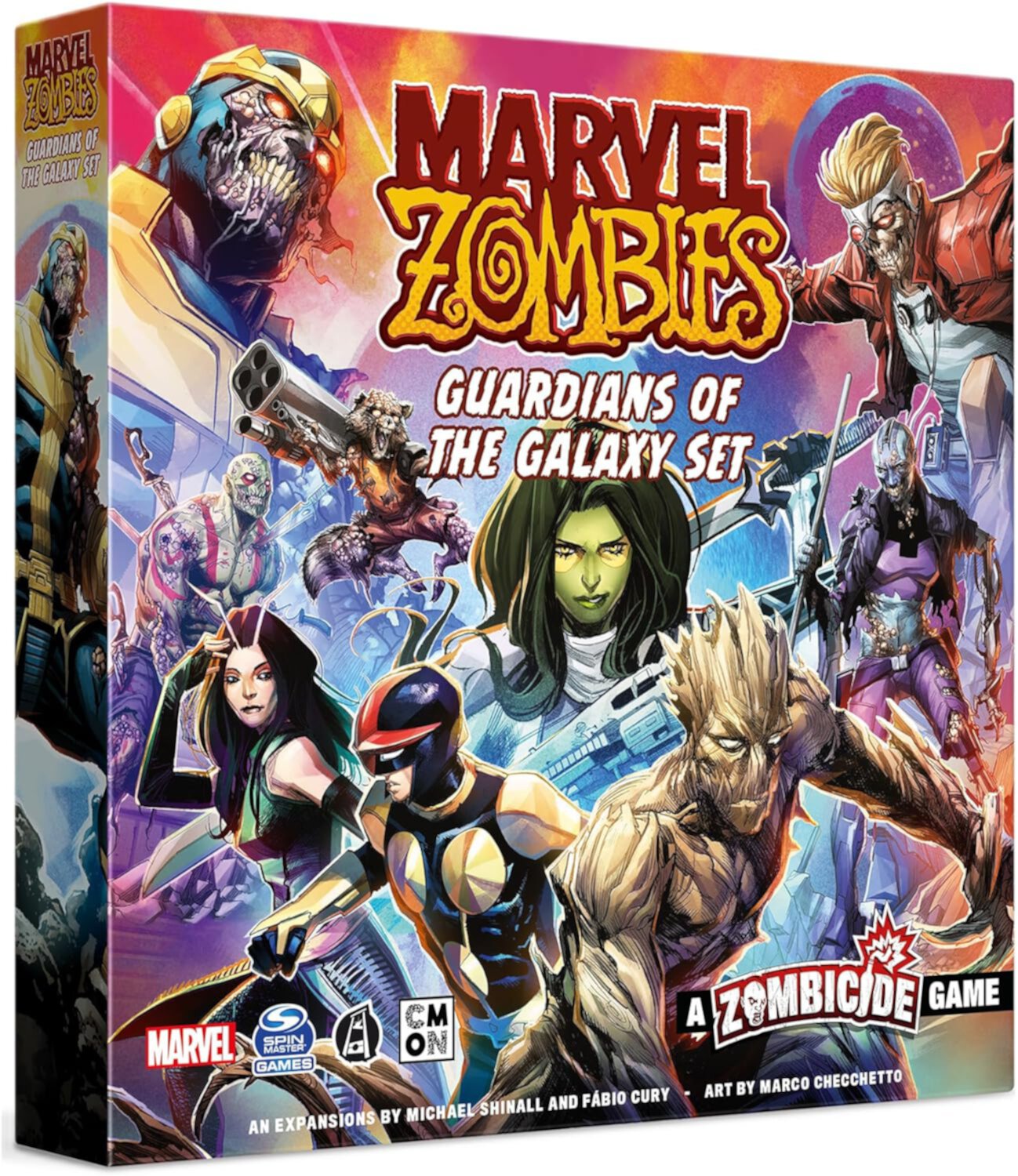 Marvel Zombies: Guardians of the Galaxy Set (Kickstarter Edition) CMON