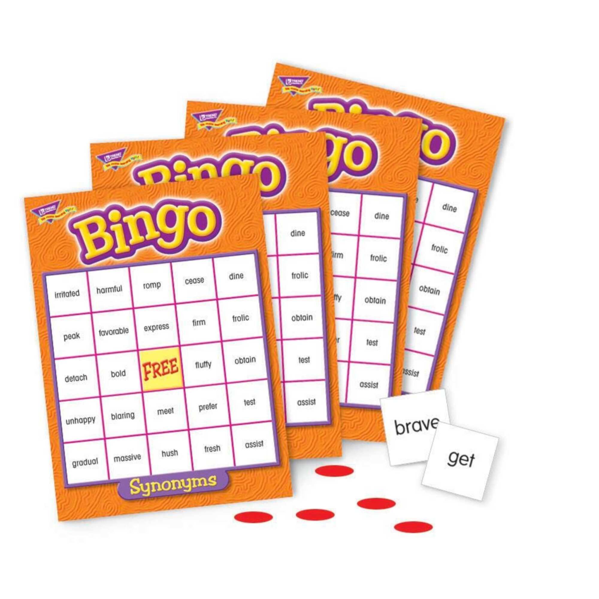 Trend Enterprises Synonyms Bingo Game TREND