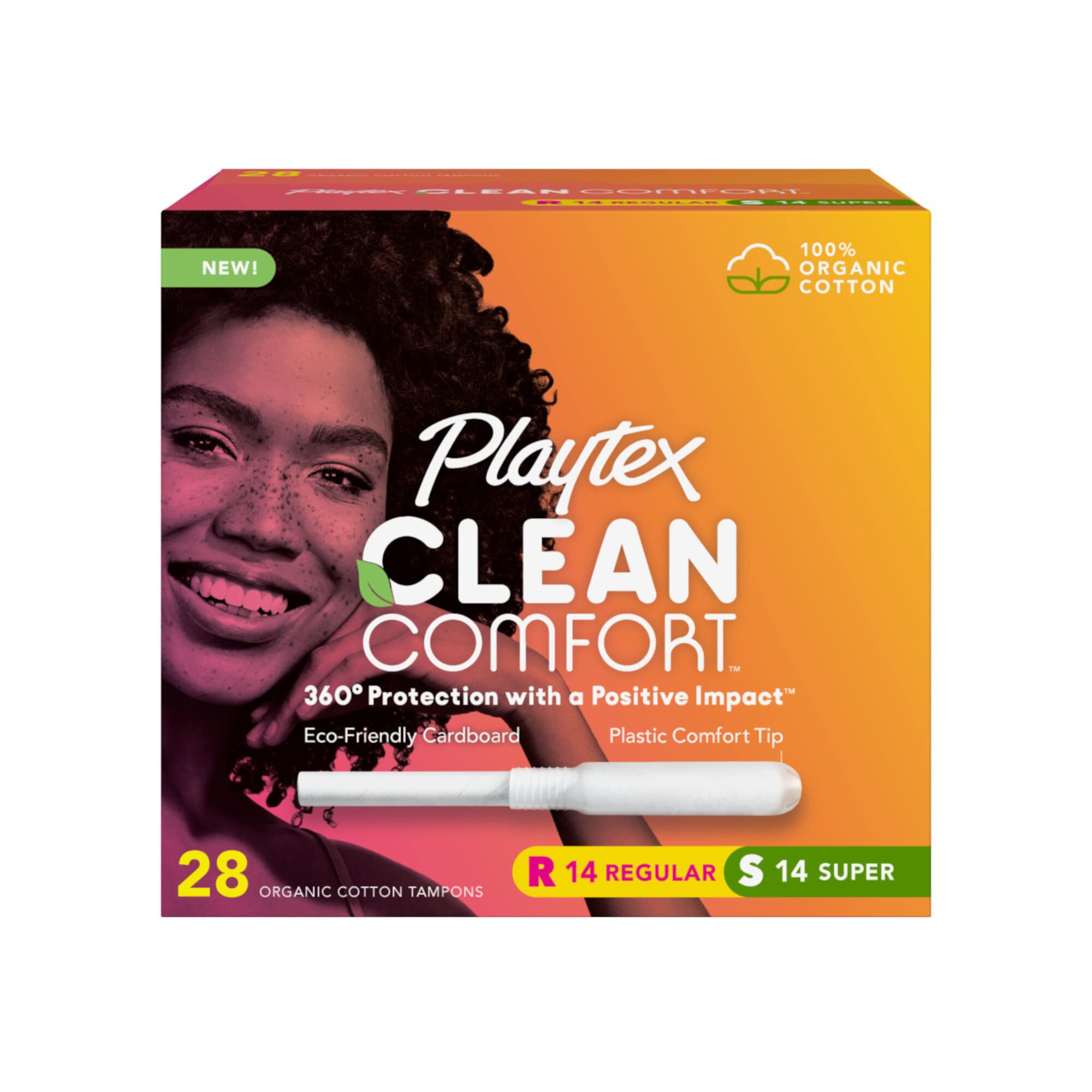 Playtex Playtex Clean Comfort Tampons (Pack of 6) Playtex