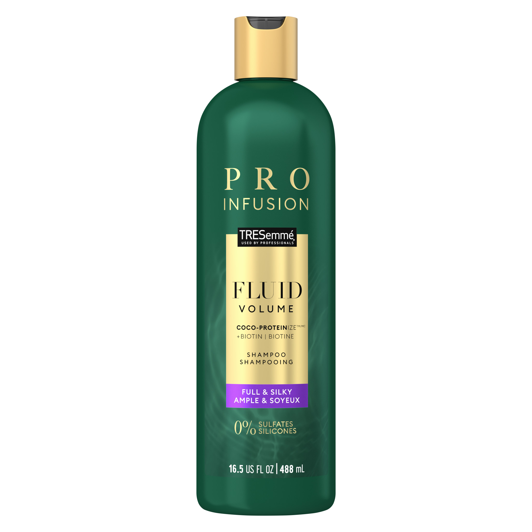 TRESemme Pro Infusion Fluid Volume Daily Shampoo with Biotin, 16.5 fl oz Tresemme