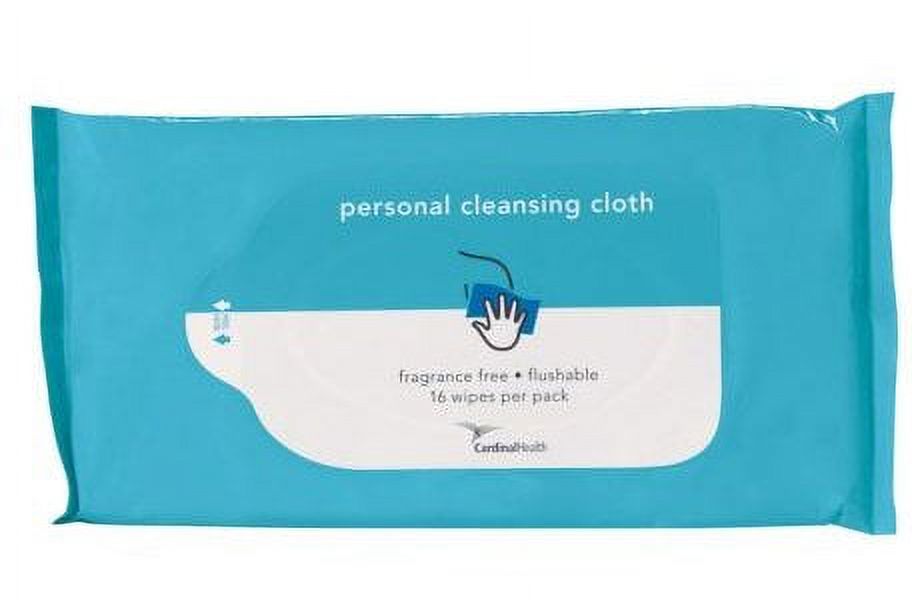 Cardinal Personal Wipe Soft Pack Water / Propylene Glycol Aloe Scented, 2AWS-42 - PACK OF 42 Cardinal