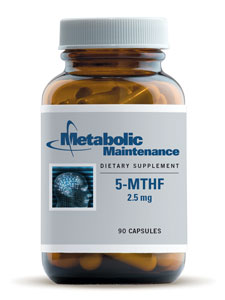 Metabolic Maintenance L Methylfolate 2.5 mg 90 Capsules (Капсулы) Metabolic Maintenance