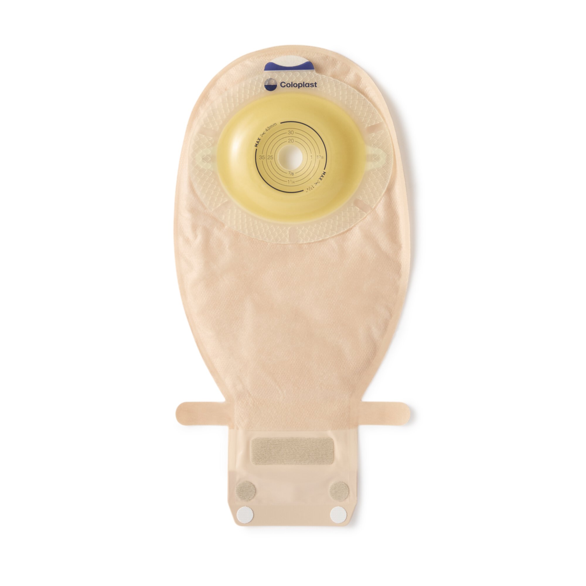 SenSura Ostomy Pouch Drainable 5/8 to 1-11/16 Inch Stoma 11.5"L 1pc System Transparent 15696, 10 Ct Coloplast