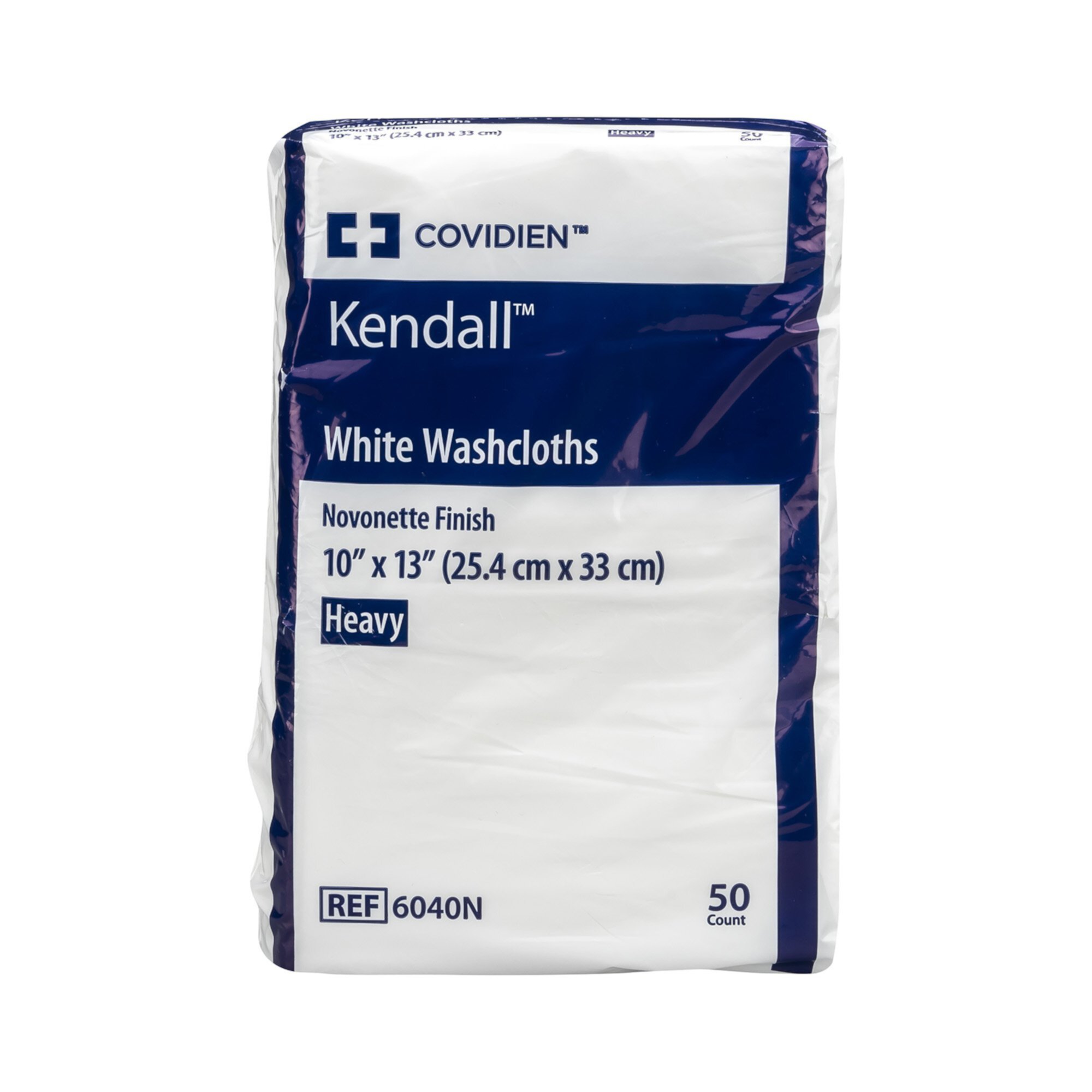 Kendall Excilon Multi-Purpose Disposable Washcloths with Apertured Finish, 10"x 13", 50 Count, 1 Pack COVIDIEN