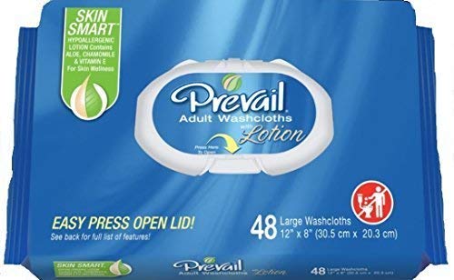 First Quality Units Per Pack 48 Prevail Disposable Washcloths Packaging Press & Pull Softpack Ww710 By Prevail