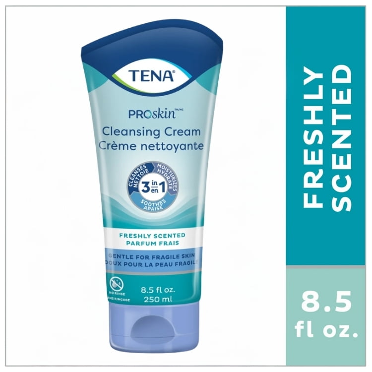 Tena ProSkin Cleansing Cream (Крем) Skin Care Sets, Fragrance Free, 8.5 oz (Унции), pack of 6 Tena