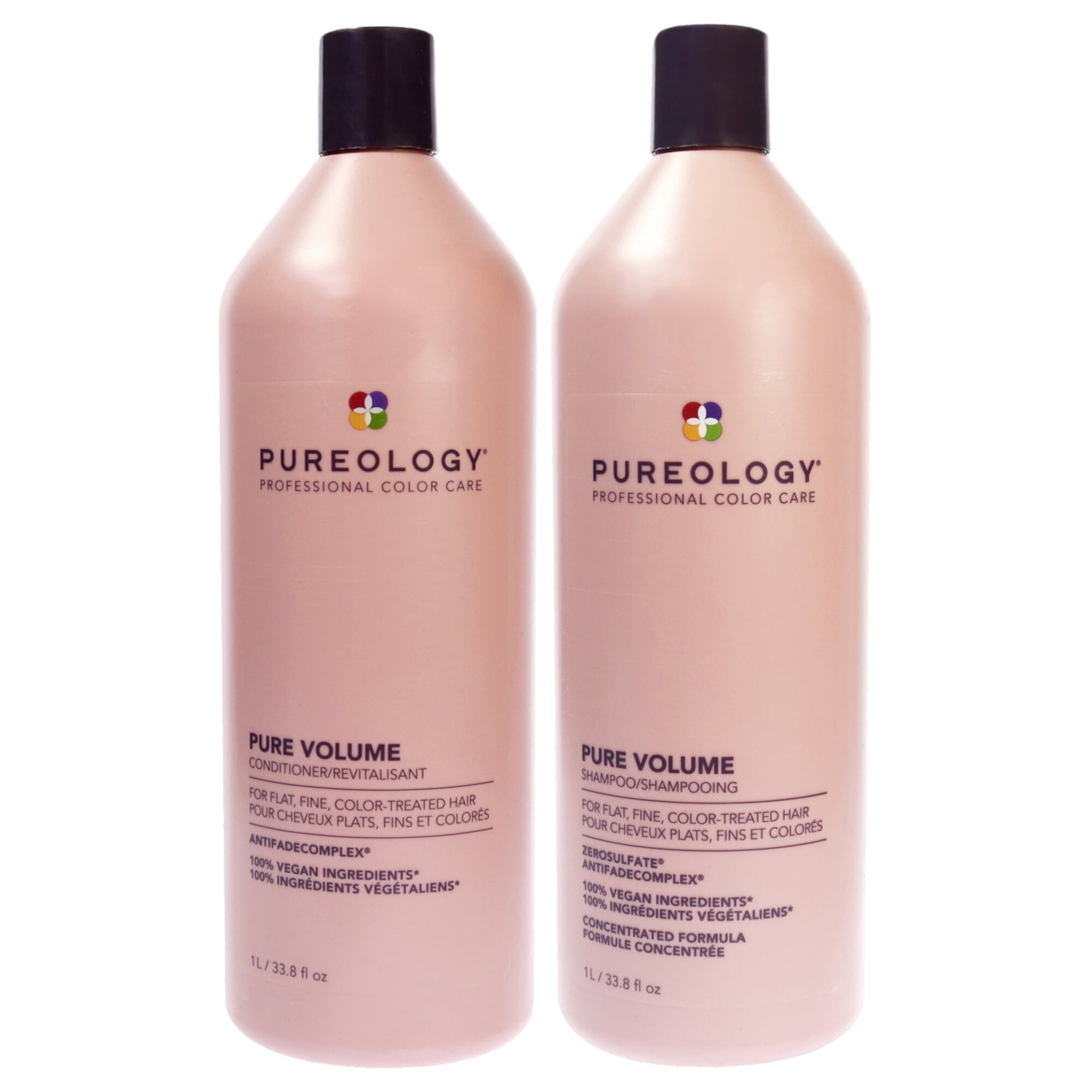 Pureology Pure Volume Shampoo and Conditioner Kit , 2 Pc Kit 33.8oz Shampoo, 33.8oz Conditioner Pureology