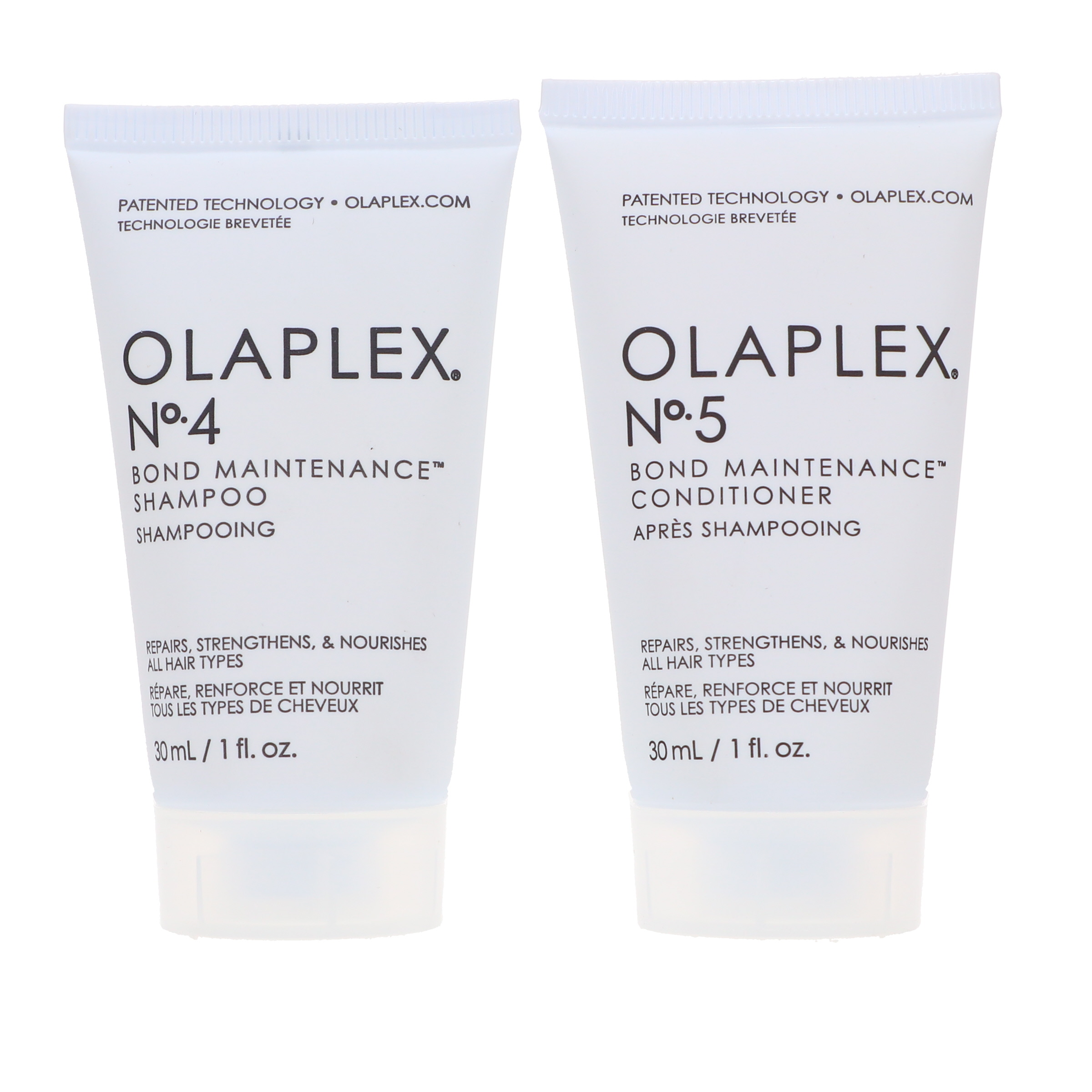 Olaplex No.4 Bond Maintenance Shampoo 1 oz & No.5 Conditioner 1 oz Combo Pack Olaplex