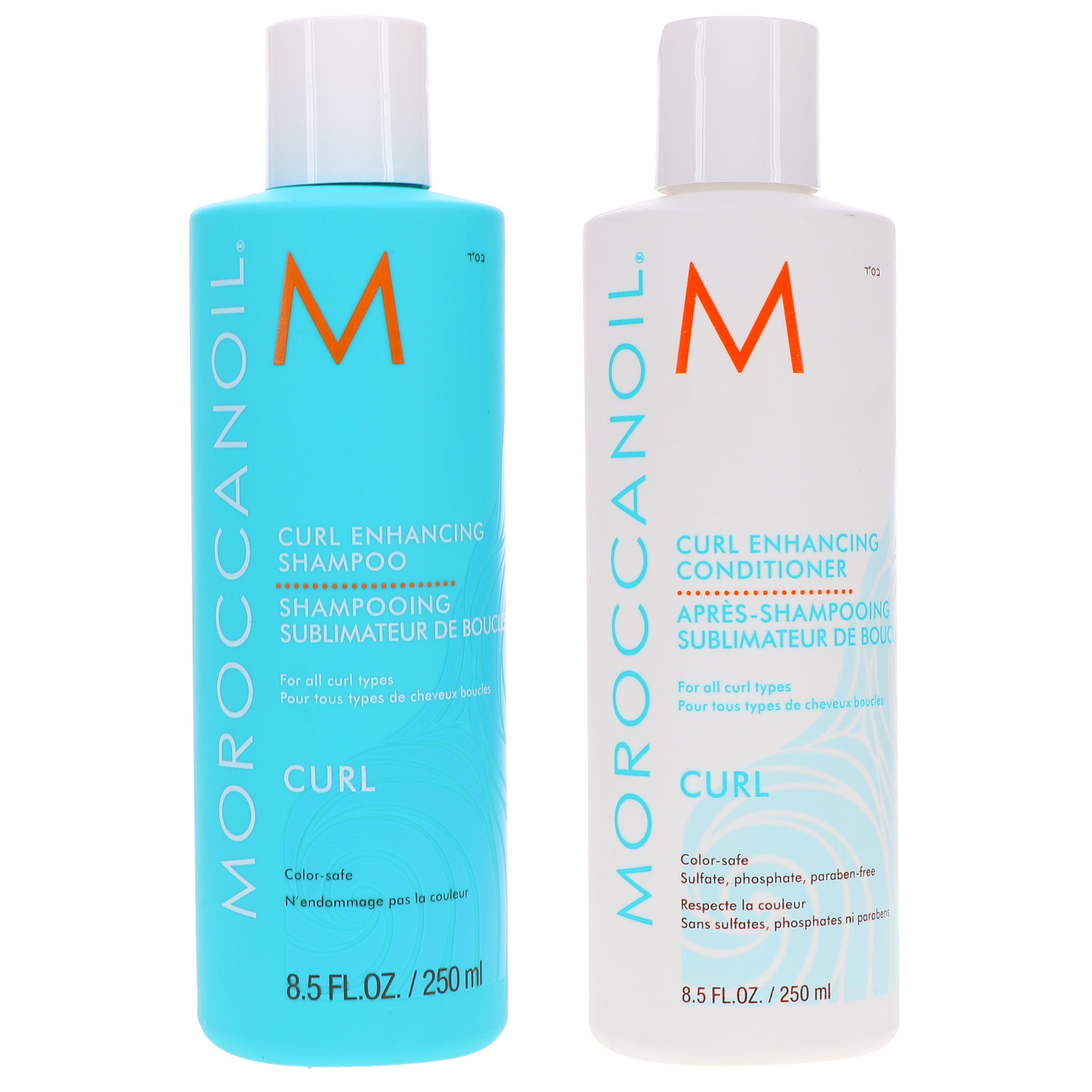 Moroccanoil Curl Enhancing Shampoo 8.5 oz & Curl Enhancing Conditioner 8.5 oz Combo Pack Moroccanoil