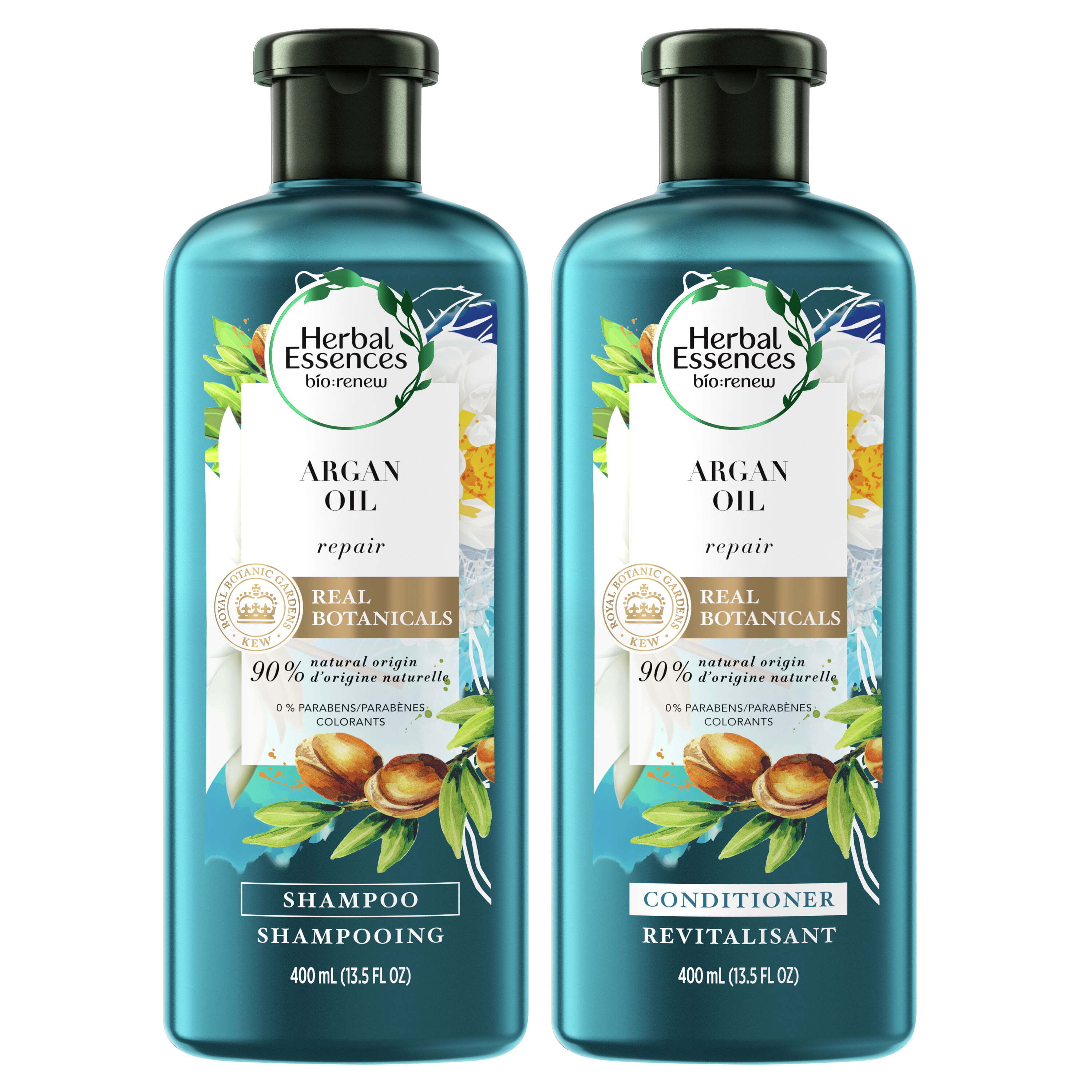 Herbal Essences Champú y Acondicionador con Aceite de Argán Bio:Renew 13,5 oz Herbal Essences