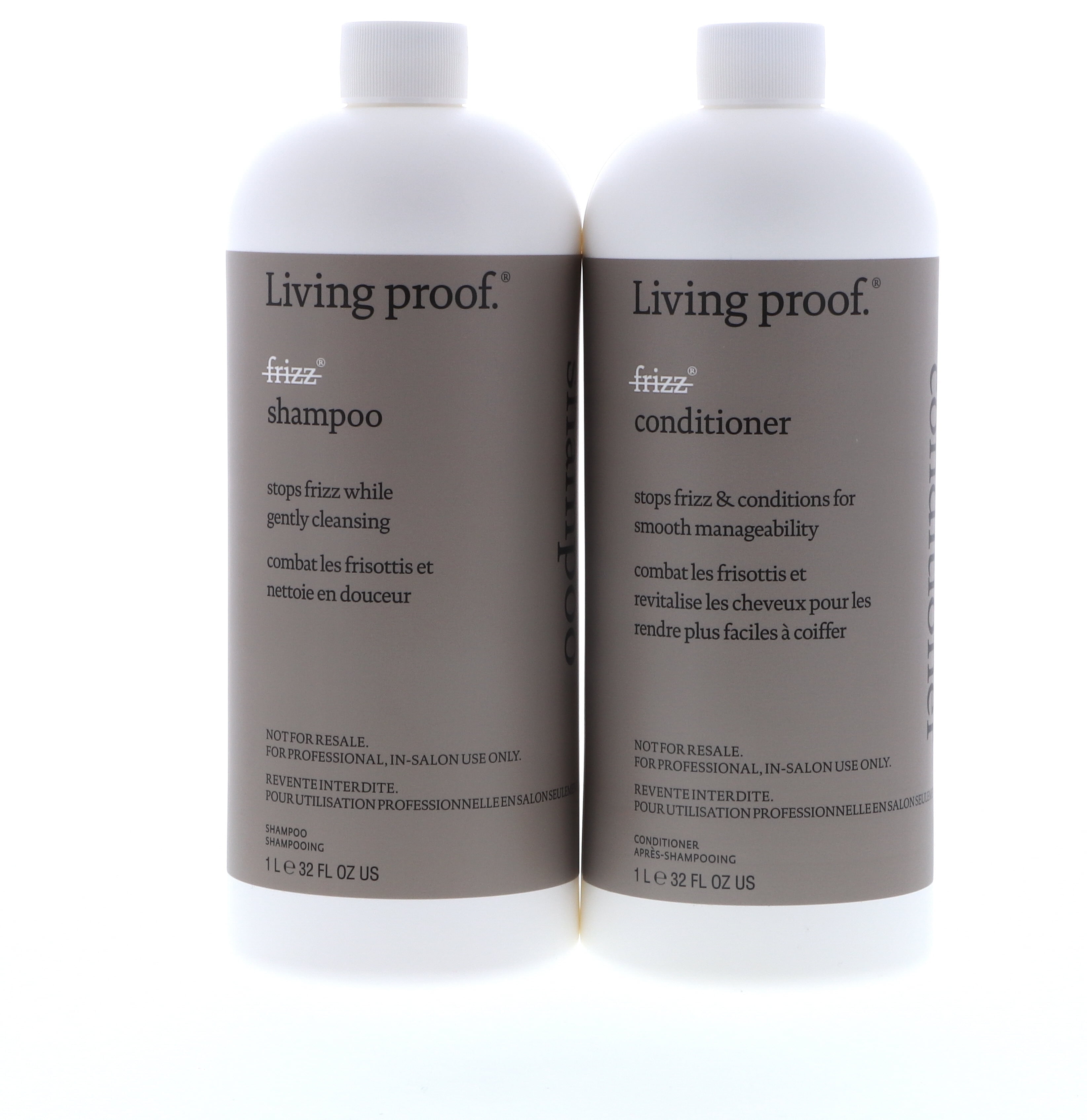 Living Proof No Frizz Shampoo & Conditioner 32 oz LIVING PROOF