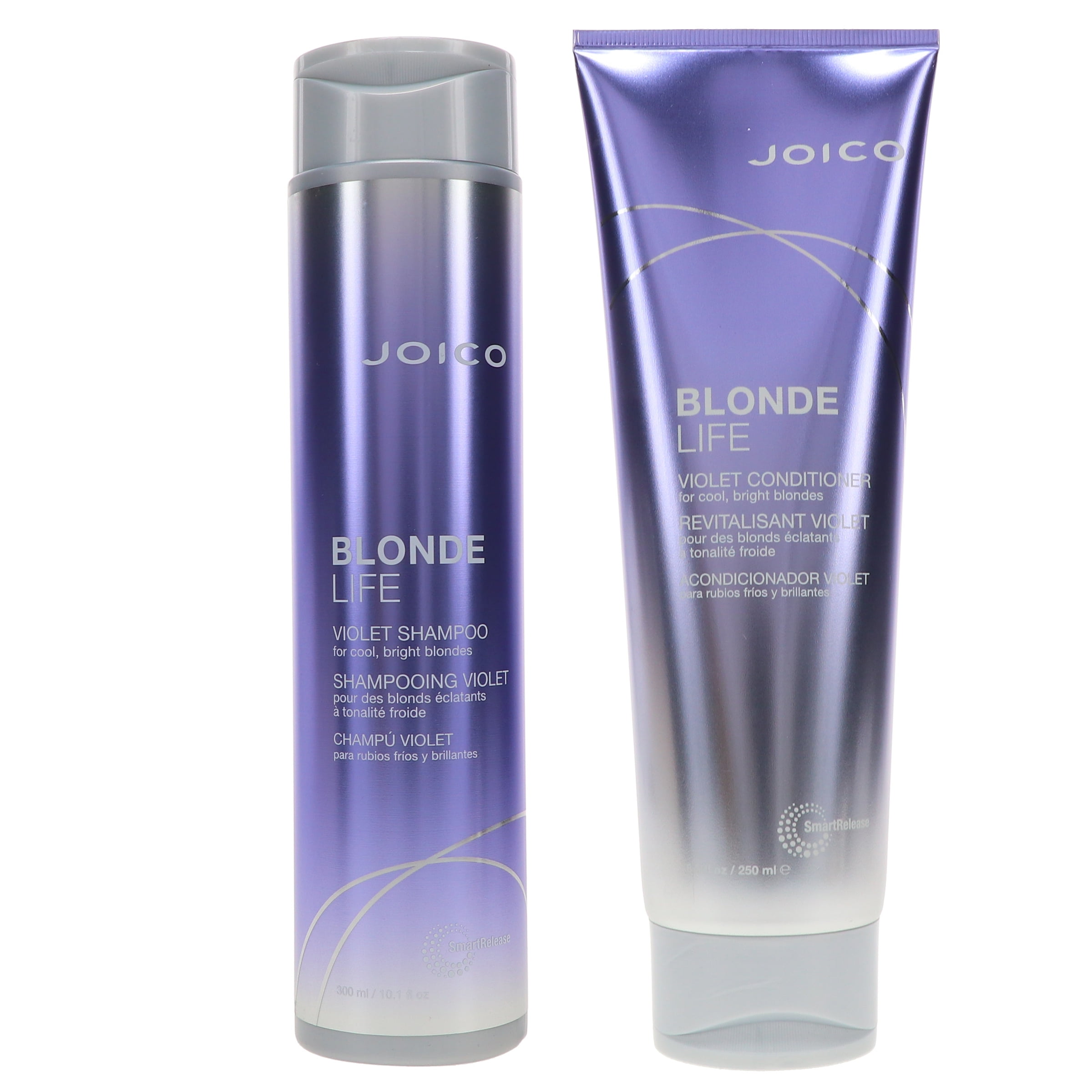 Joico Blonde Life Violet Shampoo 10.1 oz & Blonde Life Violet Conditioner 8.5 oz Combo Pack Joico