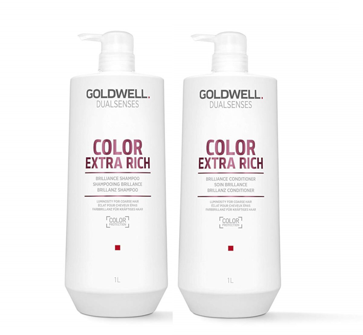 Goldwell Dualsenses Color Extra Rich Brilliance Shampoo & Conditioner Duo Set Liter set Goldwell