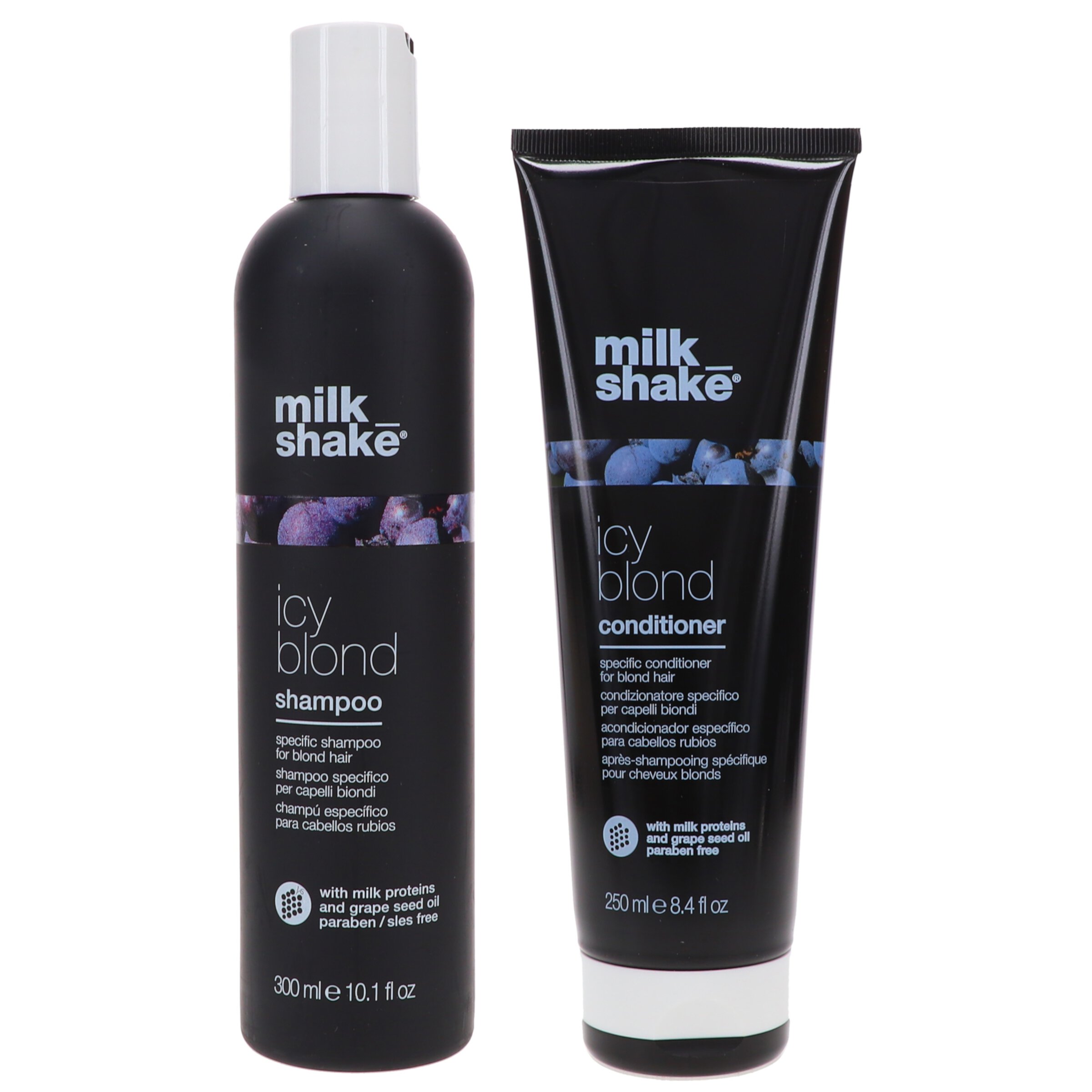 milk_shake Icy Blond Shampoo 10.1 oz & Icy Blond Conditioner 8.4 oz Combo Pack Milk_shake