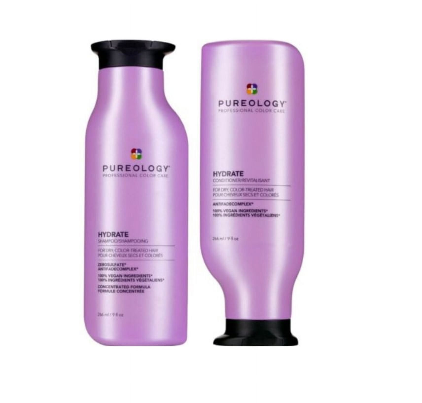 Pureology Hydrate Shampoo & Conditioner 9 oz Duo New Size/Pack Pureology