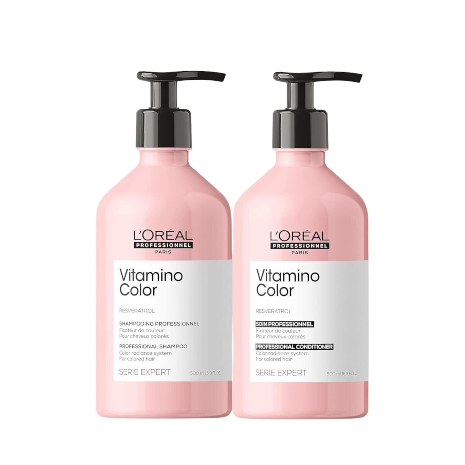 Loreal Serie Expert Vitamino Colors Shampoo and Conditioner 16.9 oz DUO KIT L'Oréal Paris