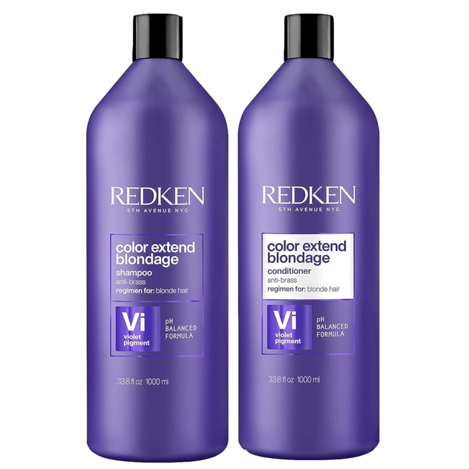 Redken Color Extend Blondage Shampoo and Conditioner Duo 1 Liter Redken