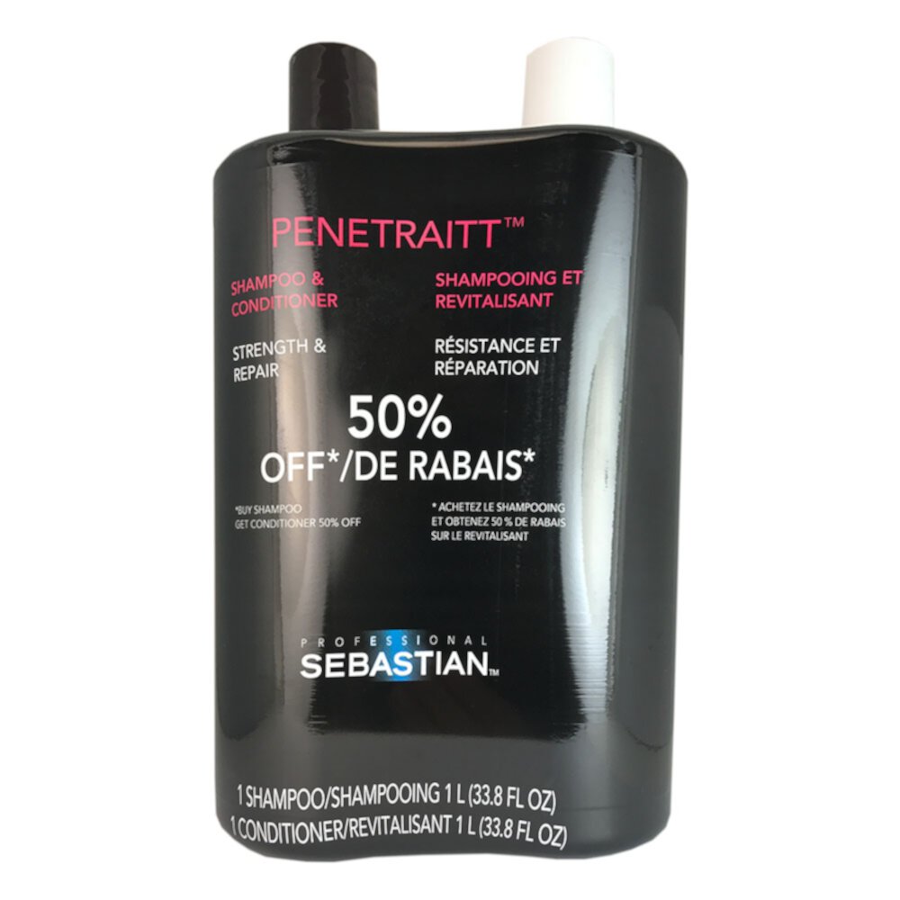 Sebastian Penetraitt Shampoo and Conditioner Duo 33.8 oz ea Sebastian Professional