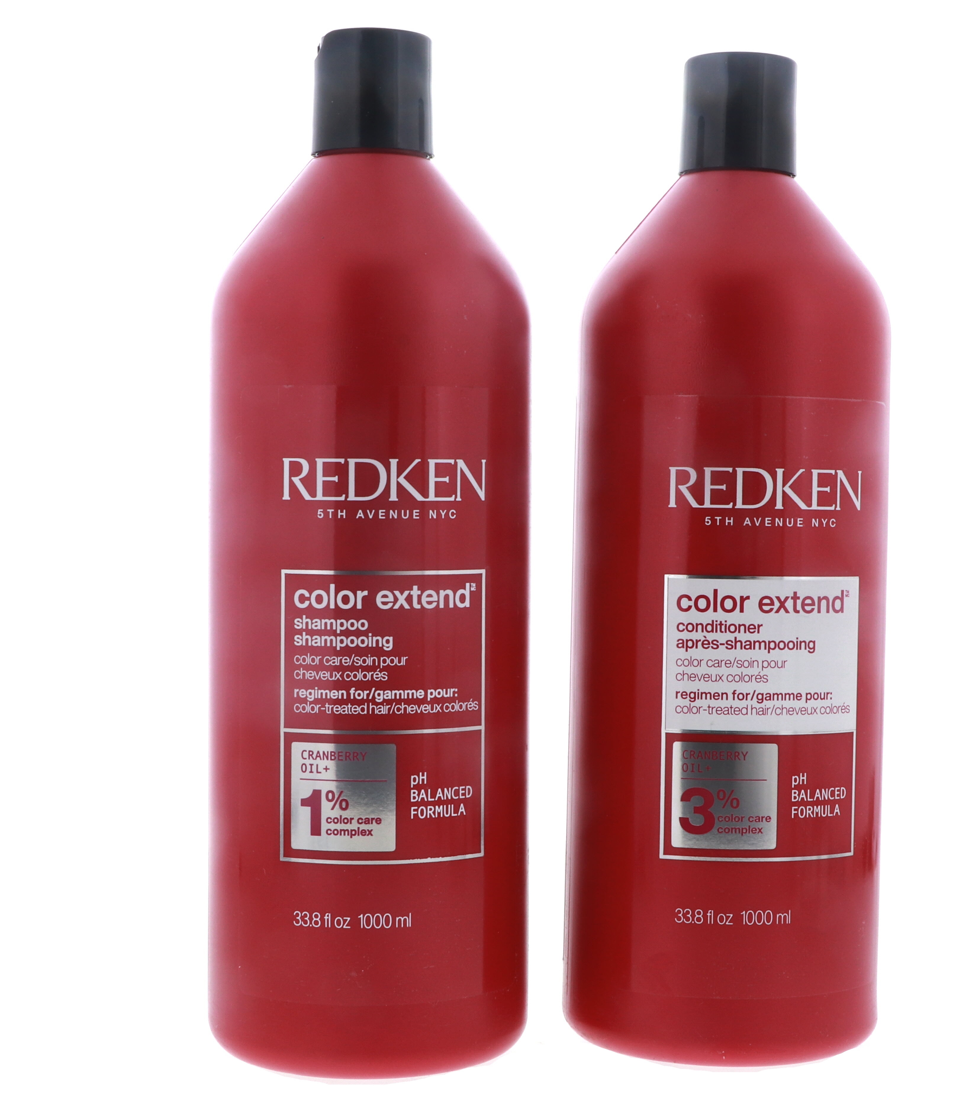 ($76 Value) Redken Color Extend Shampoo And Conditioner 33.8 oz/1000 ml Set Redken