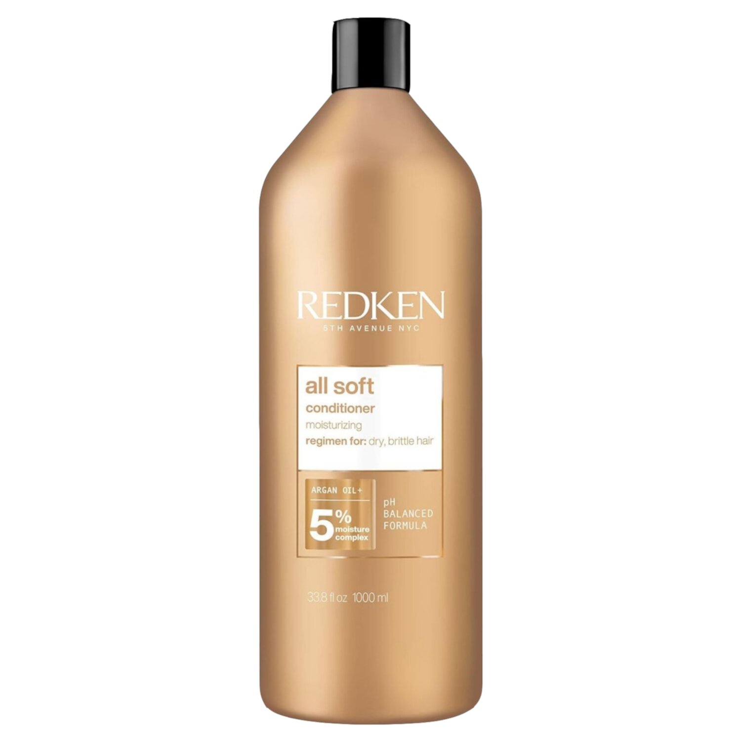 Redken All Soft Shampoo & Conditioner Set For Dry and Brittle Hair 33.8 fl oz Redken