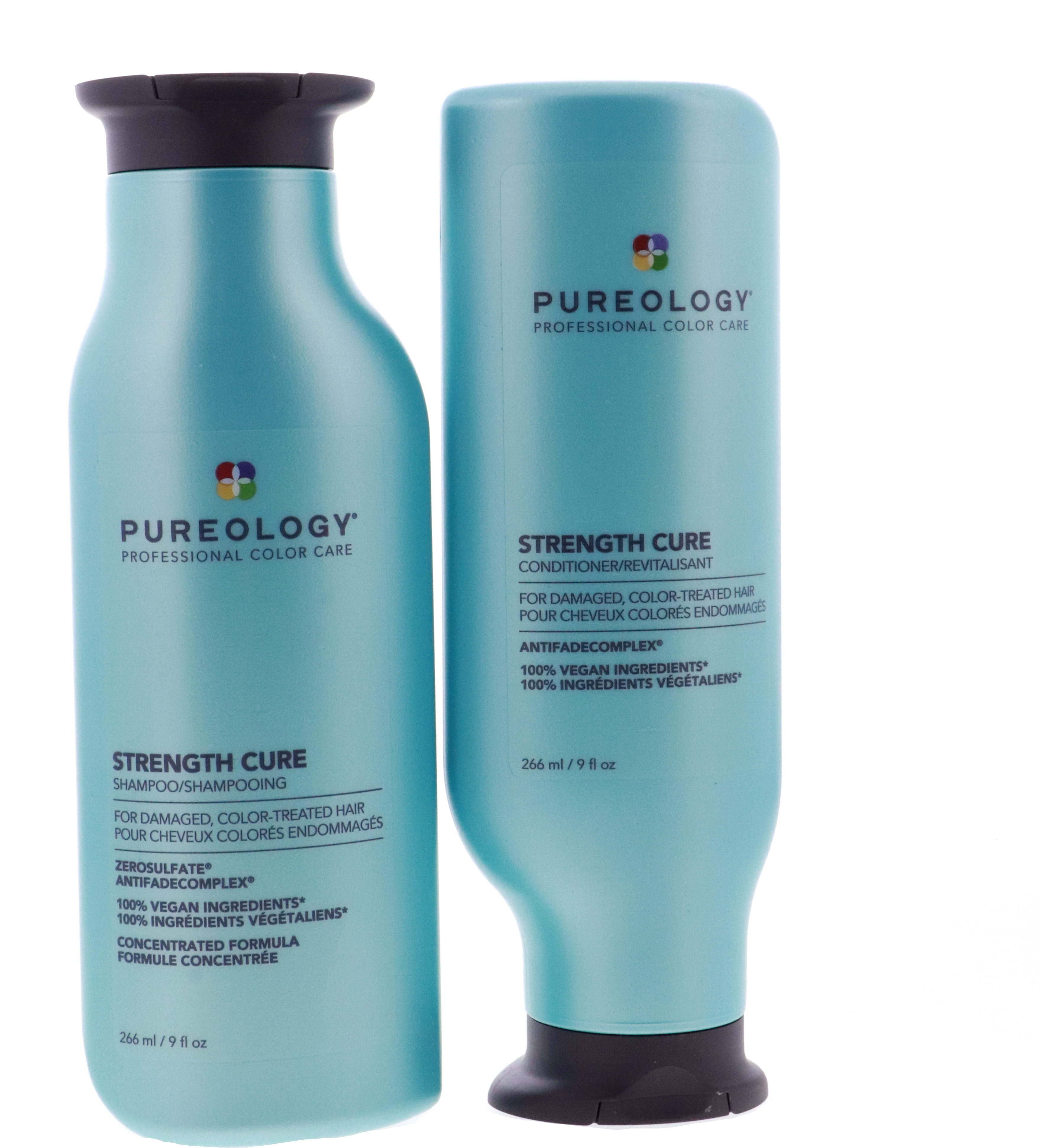 Pureology Strength Cure Shampoo and Conditioner Duo Set (9 oz each) Pureology