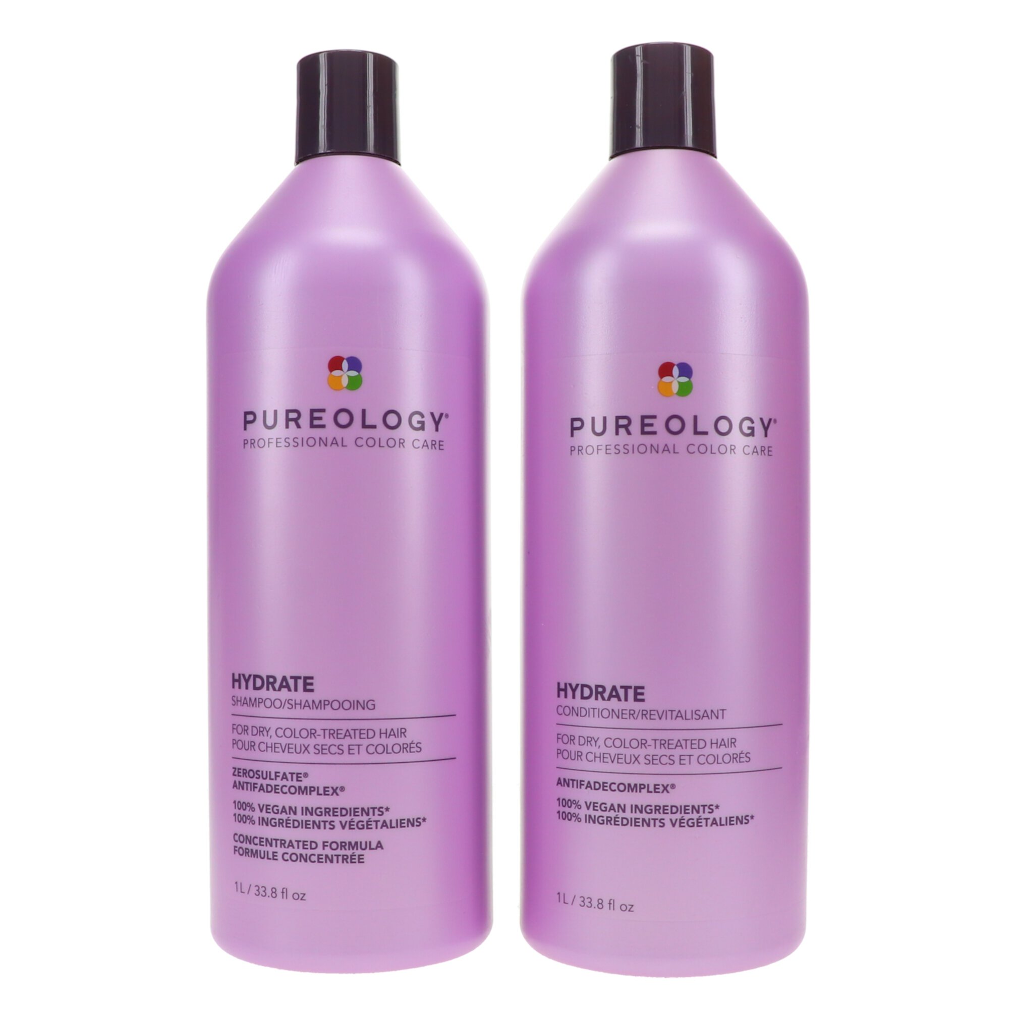 Pureology Hydrate Shampoo & Conditioner, 33.8 oz Combo Pack Pureology