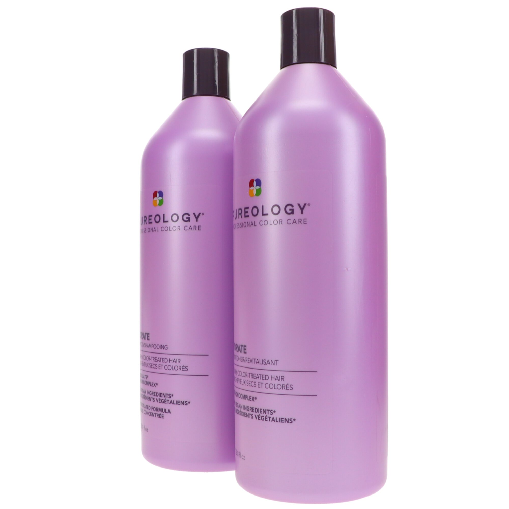 Pureology Hydrate Shampoo 33.8 oz & Hydrate Conditioner 33.8 oz Combo Pack Pureology