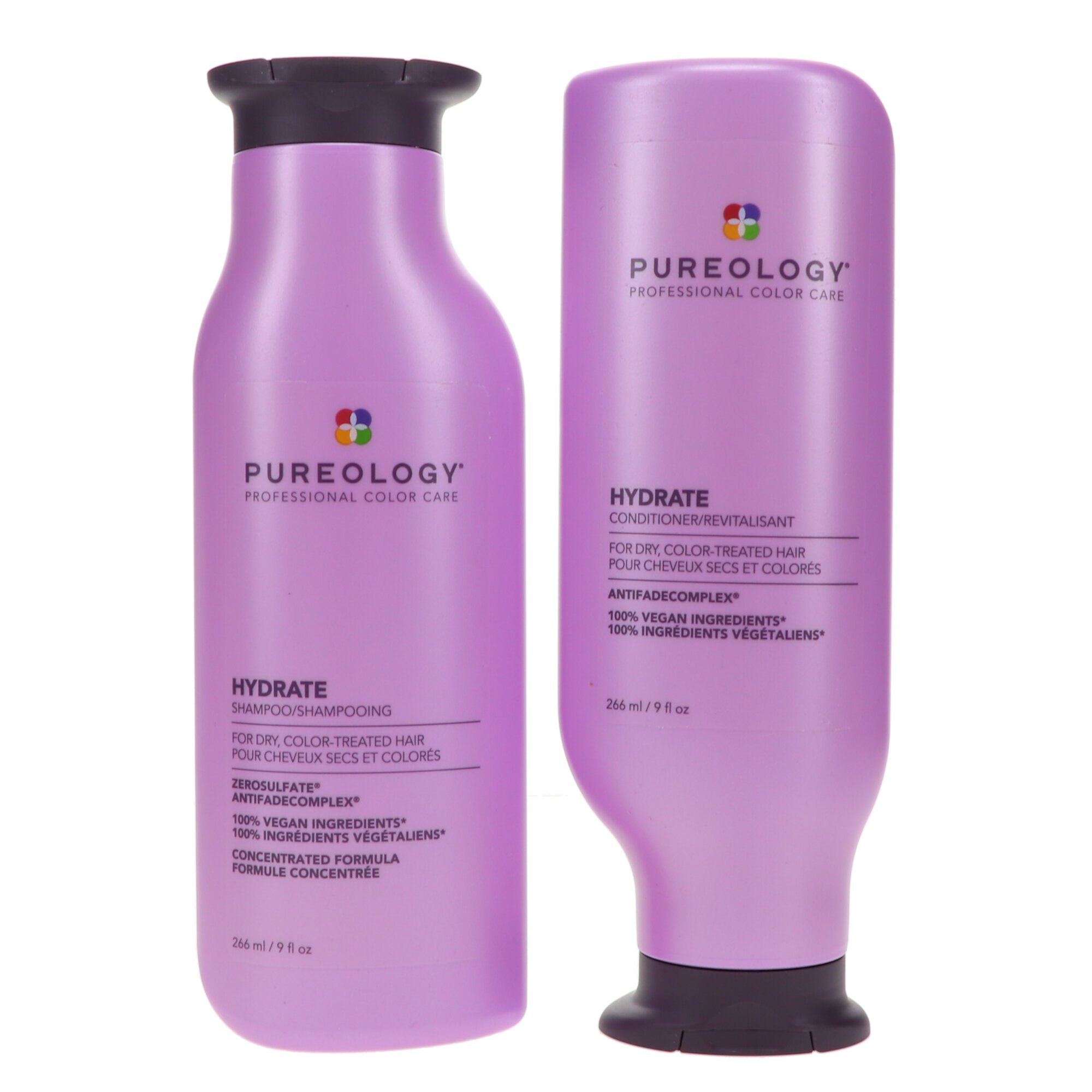 Pureology Hydrate Shampoo 9 oz & Hydrate Conditioner 9 oz Combo Pack Pureology