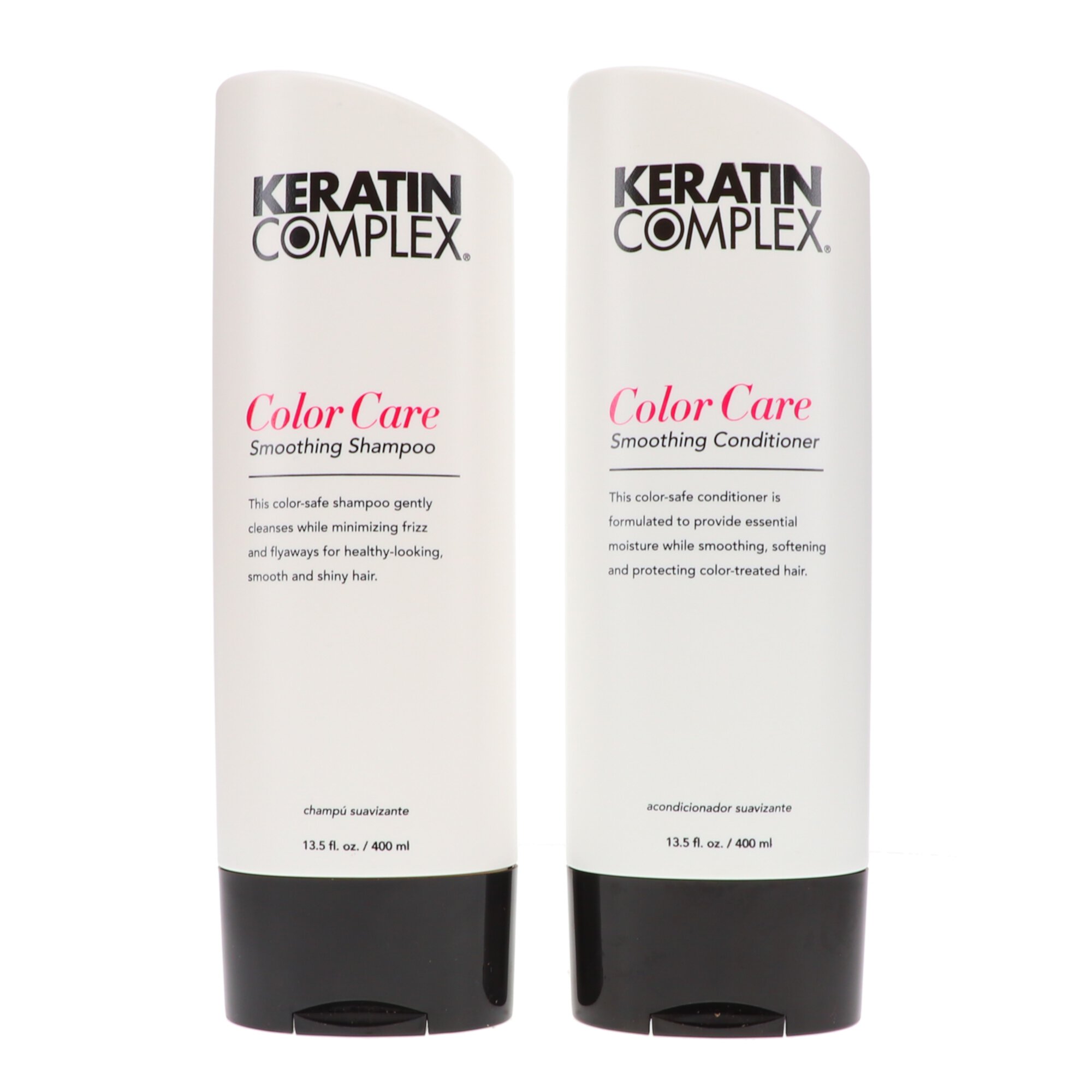 Keratin Complex Color Care Smoothing Shampoo 13.5 oz & Color Care Smoothing Conditioner 13.5 oz Combo Pack KERATIN COMPLEX