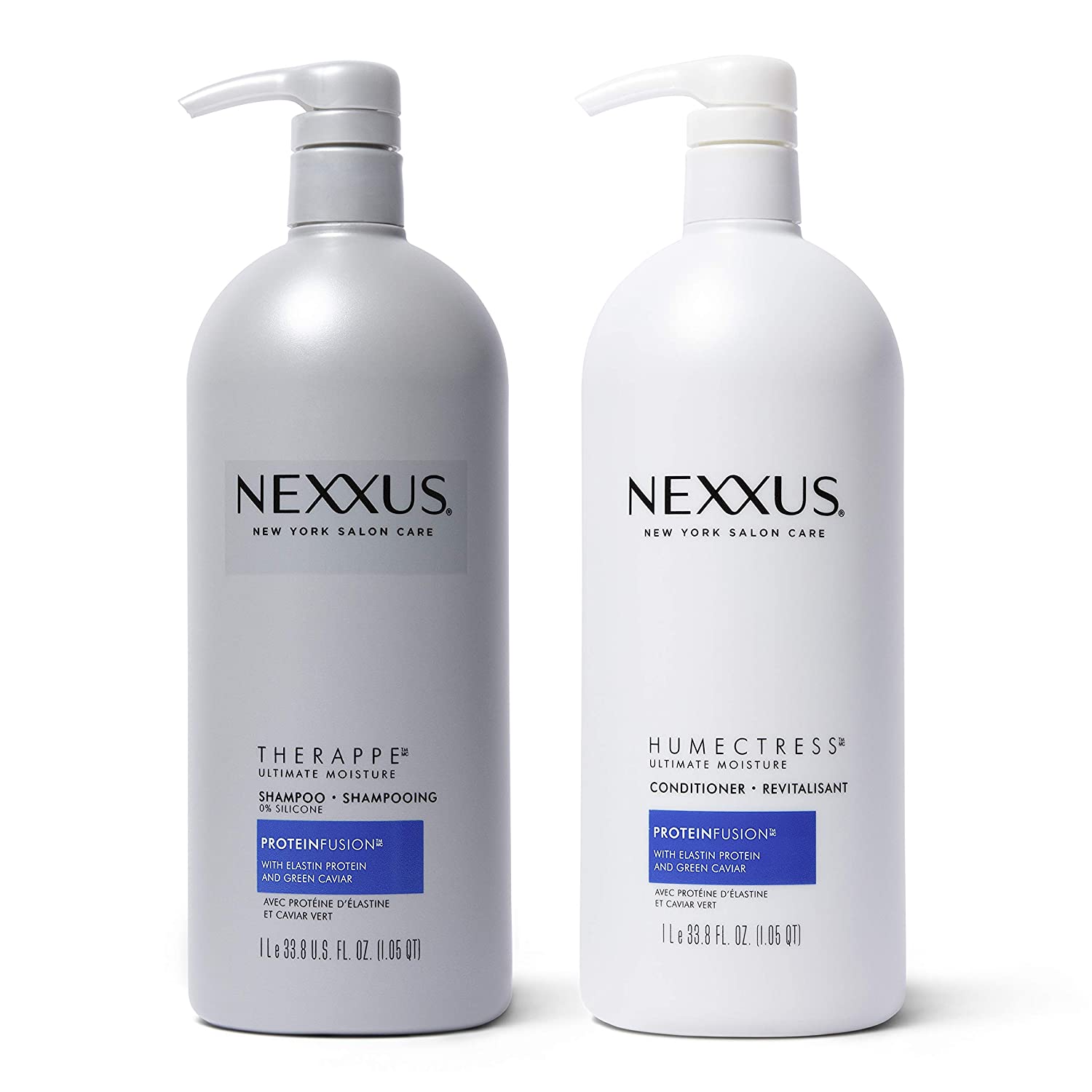 Nexxus Shampoo and Conditioner Therappe and Humectress 33.8 oz 2 Count Nexxus