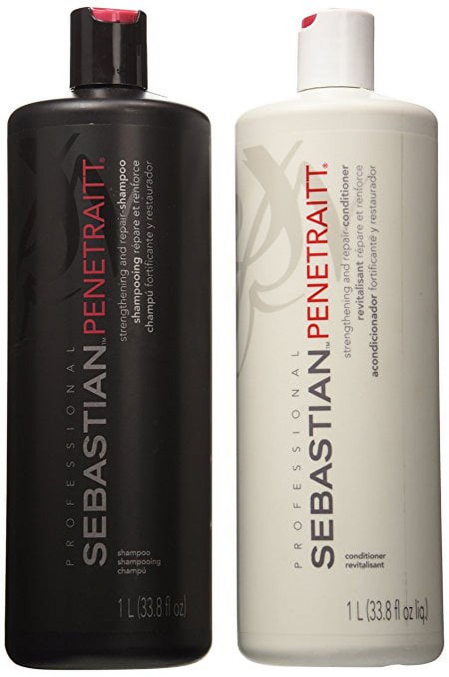 Sebastian Penetraitt Strengthening and Repair Shampoo & Conditioner 33.8 oz Duo Sebastian Professional