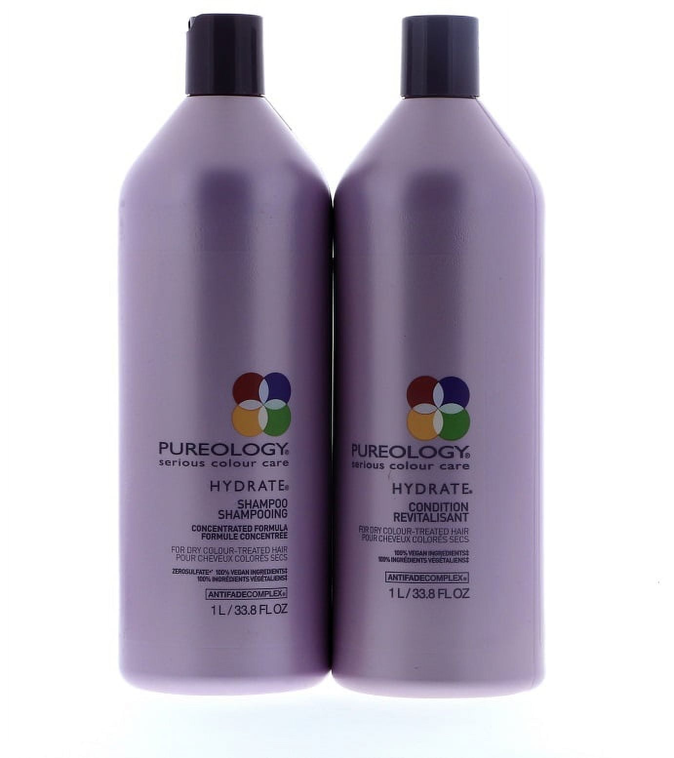 Pureology Hydrate conditioner 1000ml 1 Pc, Pureology Hydrate shampoo 1000ml 1 Pc Pureology