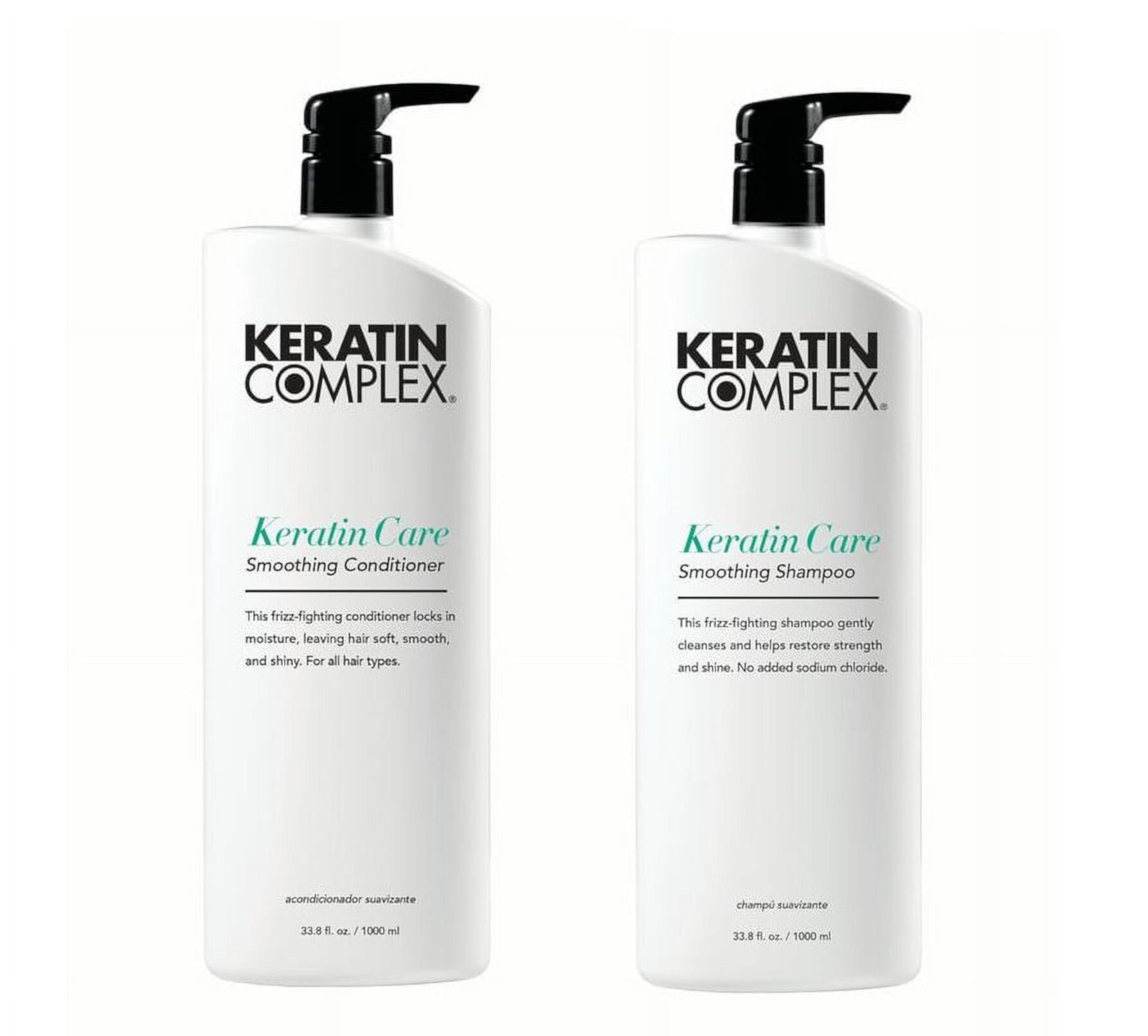 Keratin Complex Keratin Care Care Shampoo & Conditioner 33.8 oz Each DUO KERATIN COMPLEX