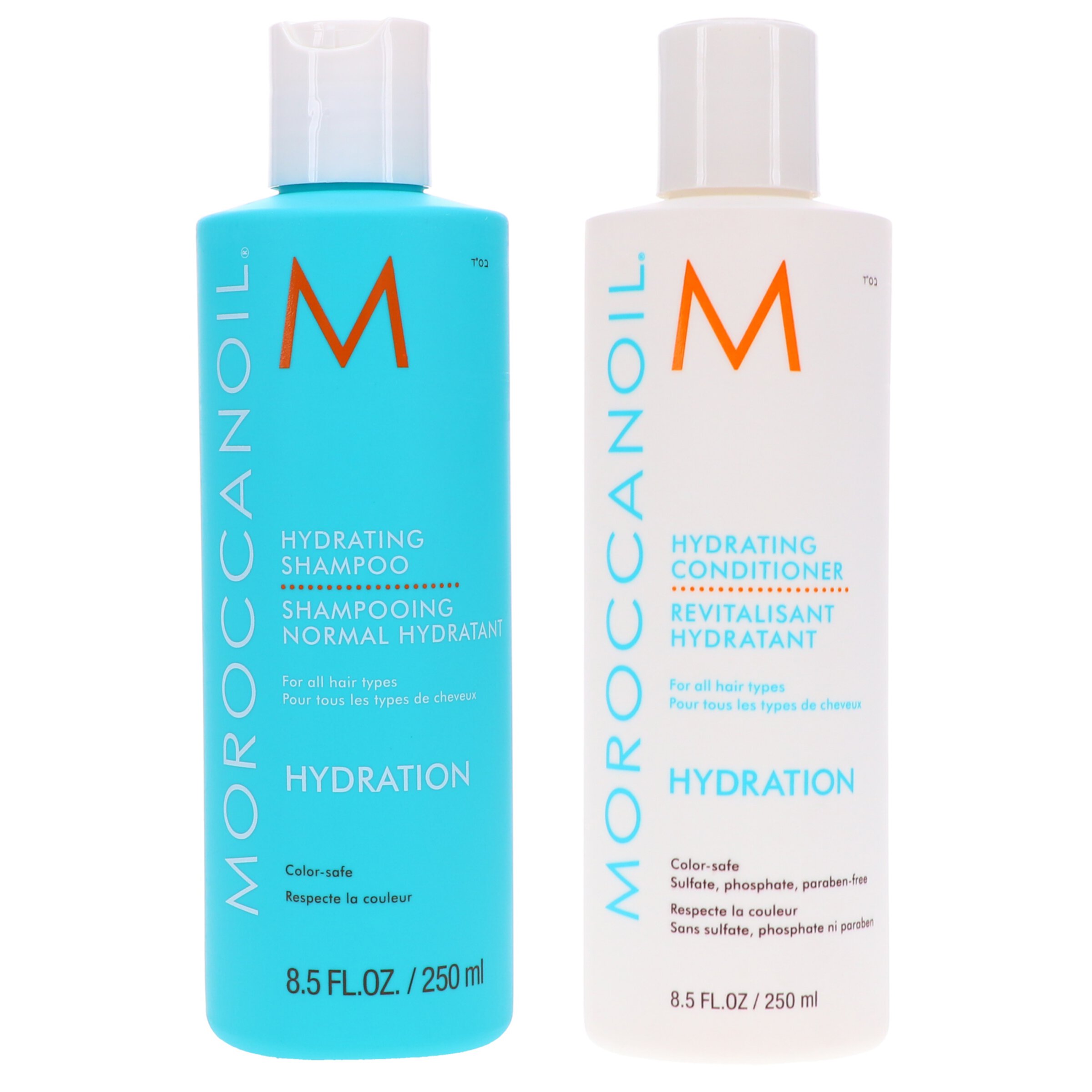 Moroccanoil Hydrating Shampoo 8.5 oz & Hydrating Conditioner 8.5 oz Combo Pack Moroccanoil