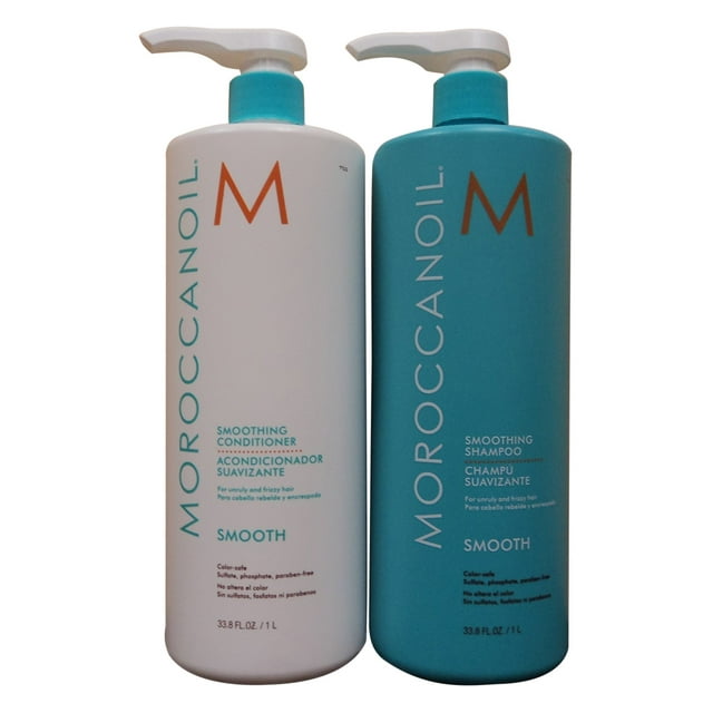 Moroccanoil Smooth Shampoo and Conditioner (33.8 fl. oz each) Moroccanoil