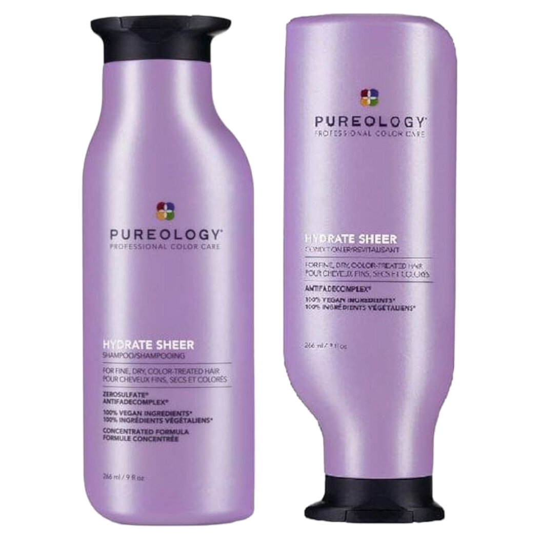 Pureology Hydrate Sheer Nourishing Shampoo & Conditioner Duo 9oz Pureology