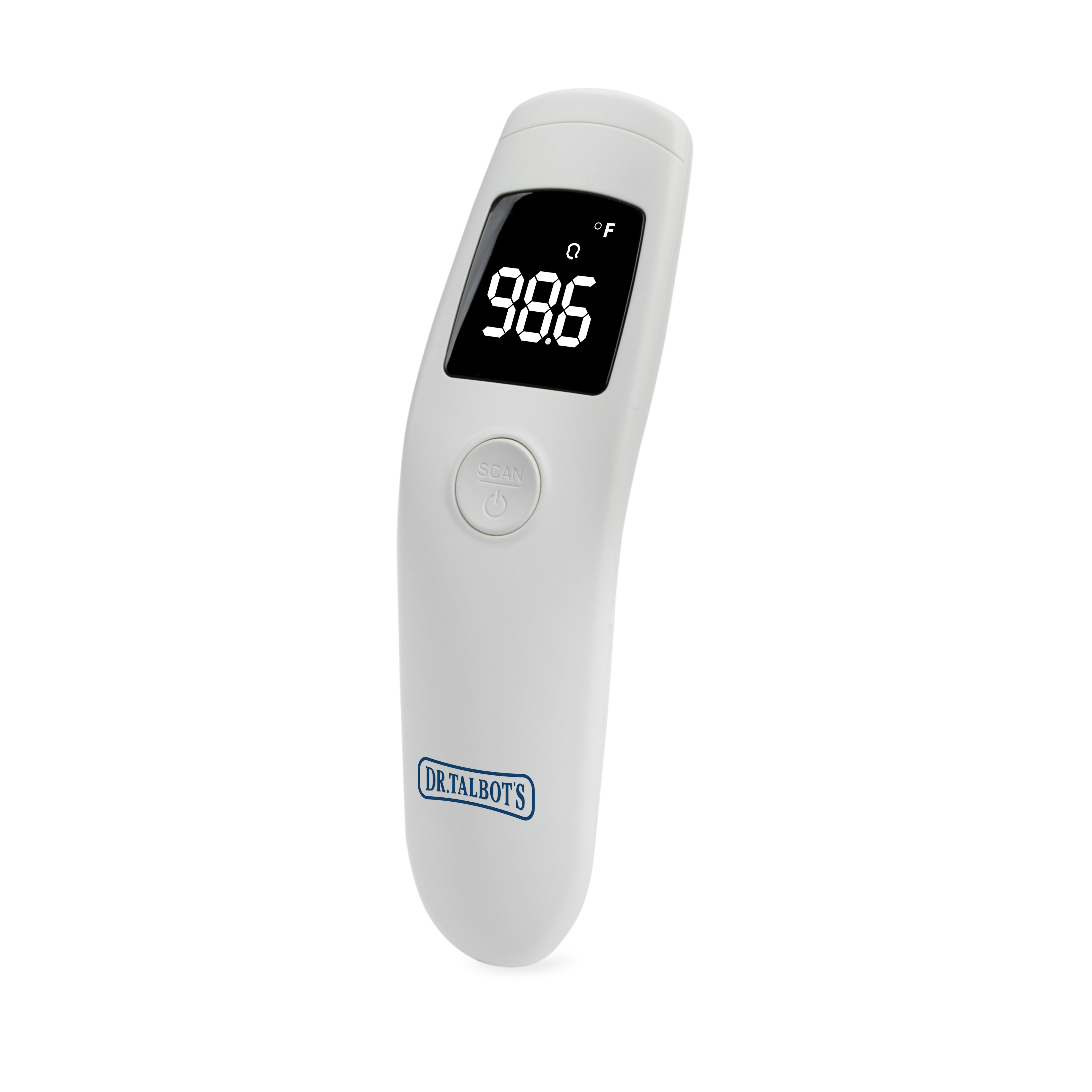 Dr. Talbot's Non-Contact Infrared Thermometer for Babies, Children, & Adults, White Dr. Talbot's