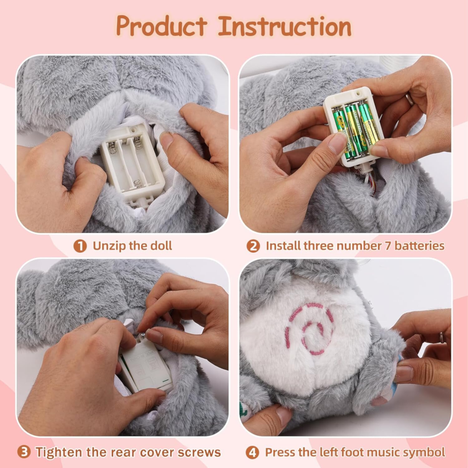 Relief Koala Breathing Dinosaur, Relief Koala Breathing Stuffed Animal Baby Sound Machine Soother Anxiety, Anxiety Relief Koala Breathing with Sensory Music Lights Rhythmic Breathing Motion Vlemua